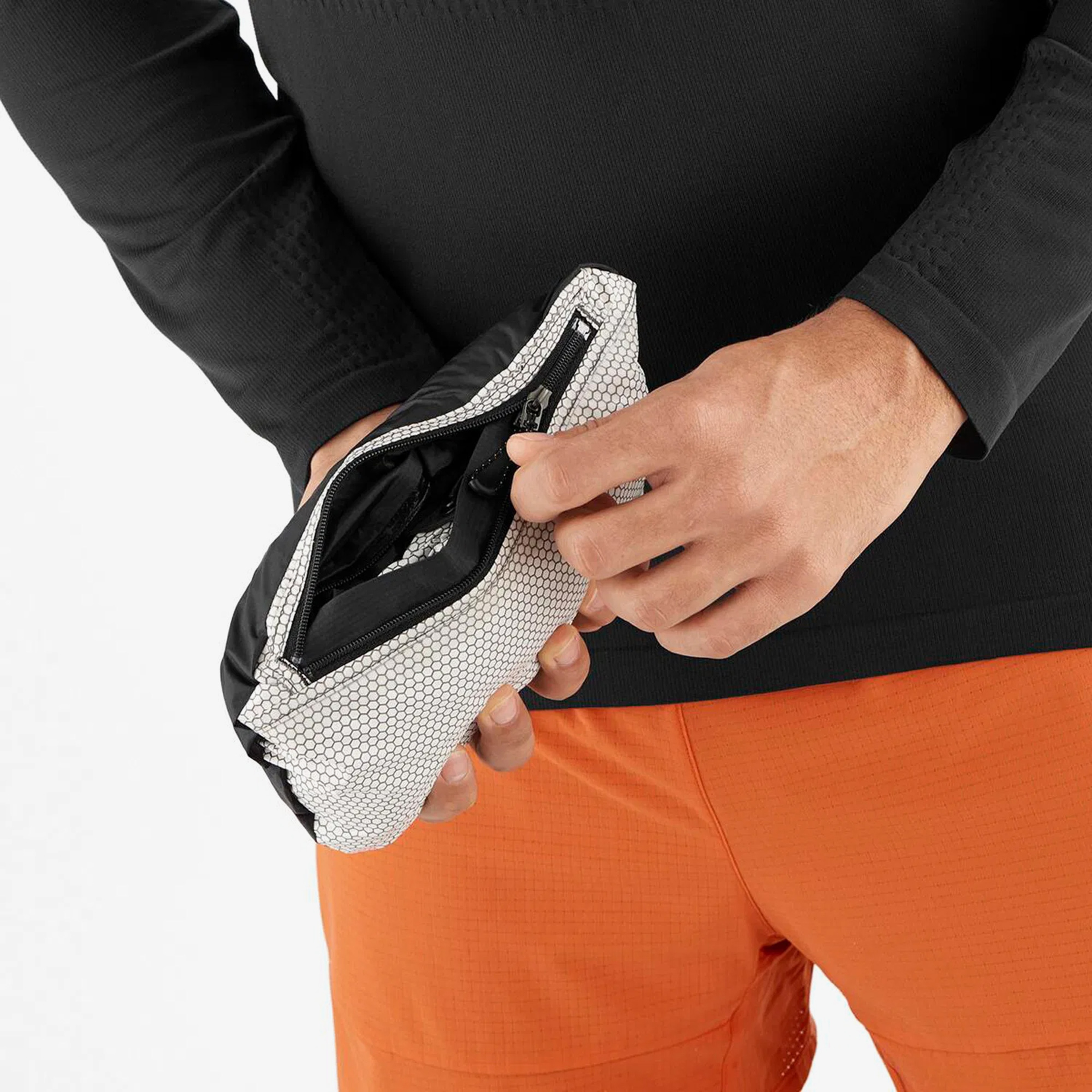 Salomon Bonatti Waterproof Erkek Siyah Koşu Ceketi