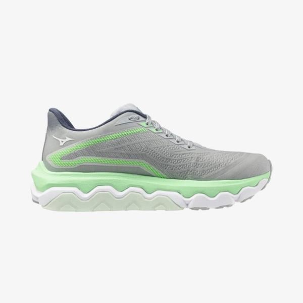 Mizuno Wave Horizon 8 Kadın Gri Koşu Ayakkabısı