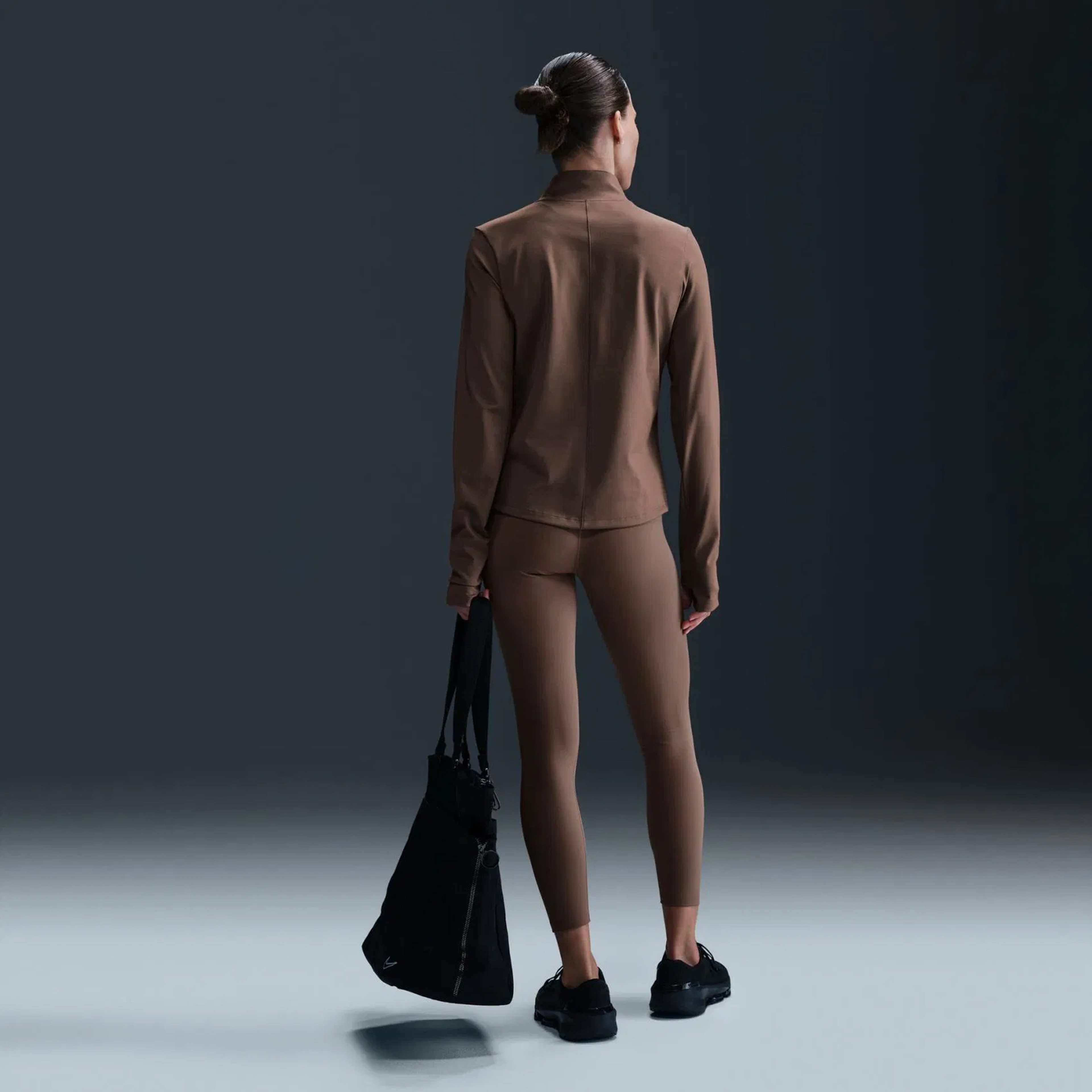 Nike Dri-FIT One Hr 7/8 Tight Kadın Kahverengi Antrenman Taytı