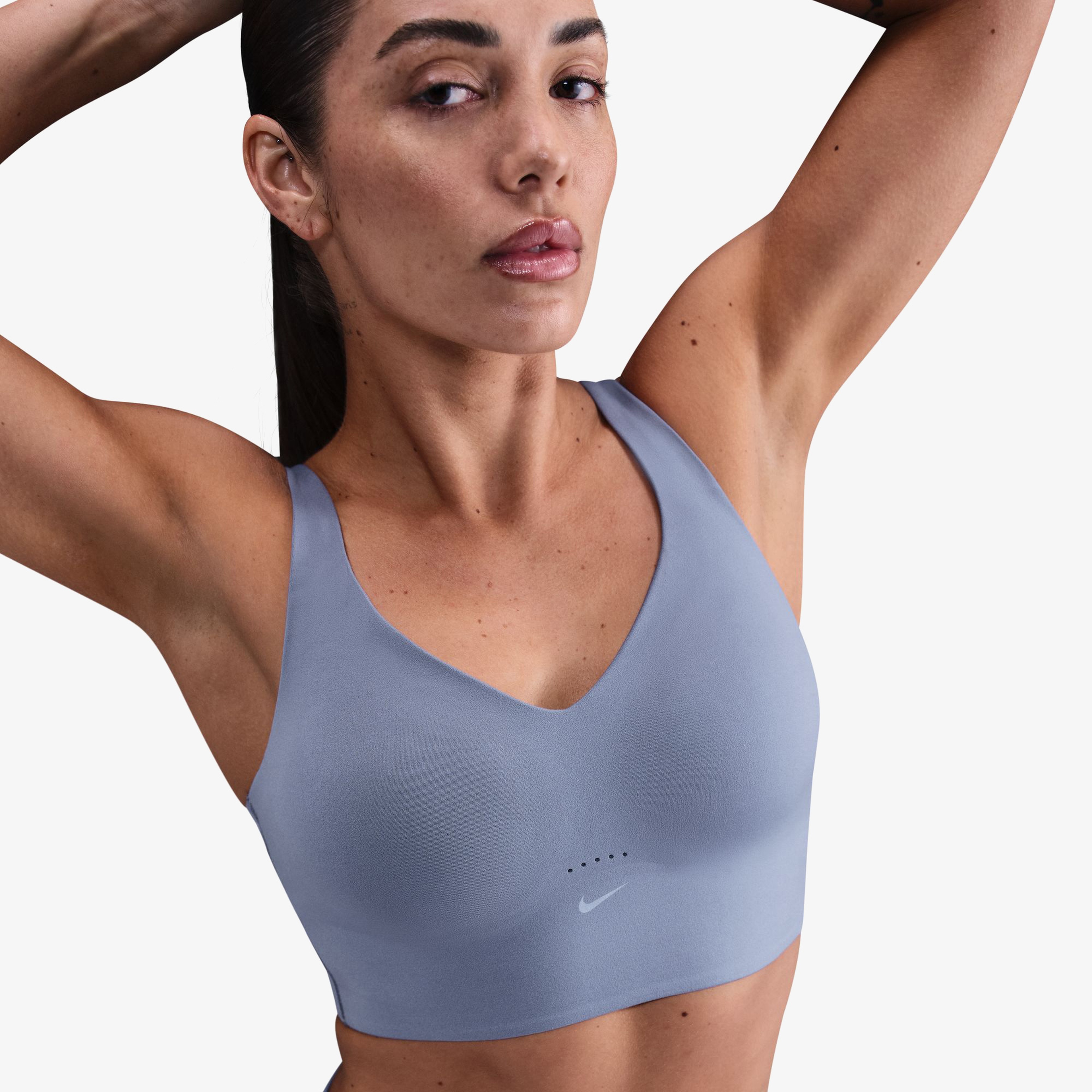 Nike Alate Ll Ms Bra Kadın Mavi Bra