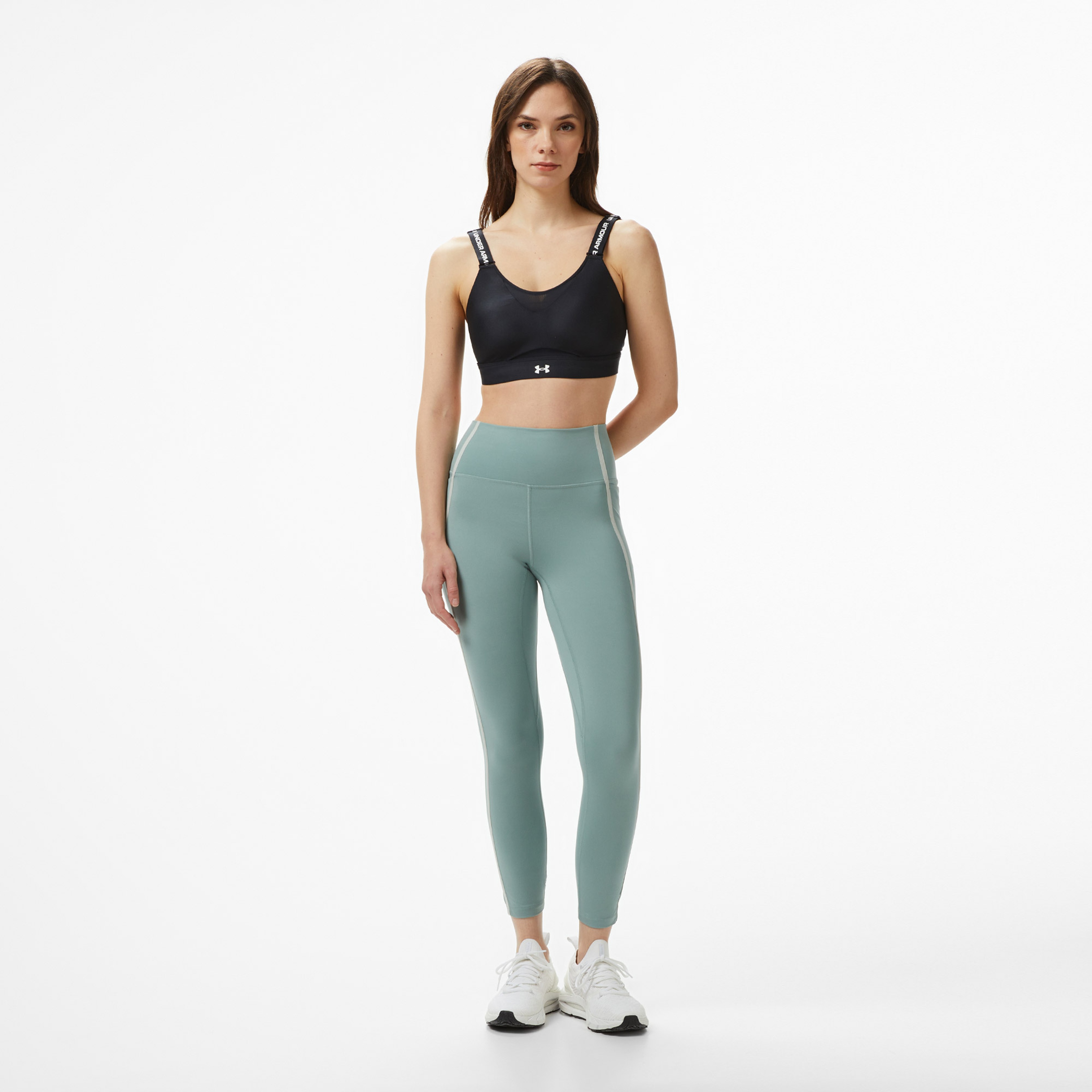Under Armour Infinity High 2.0 Kadın Siyah Koşu Bra