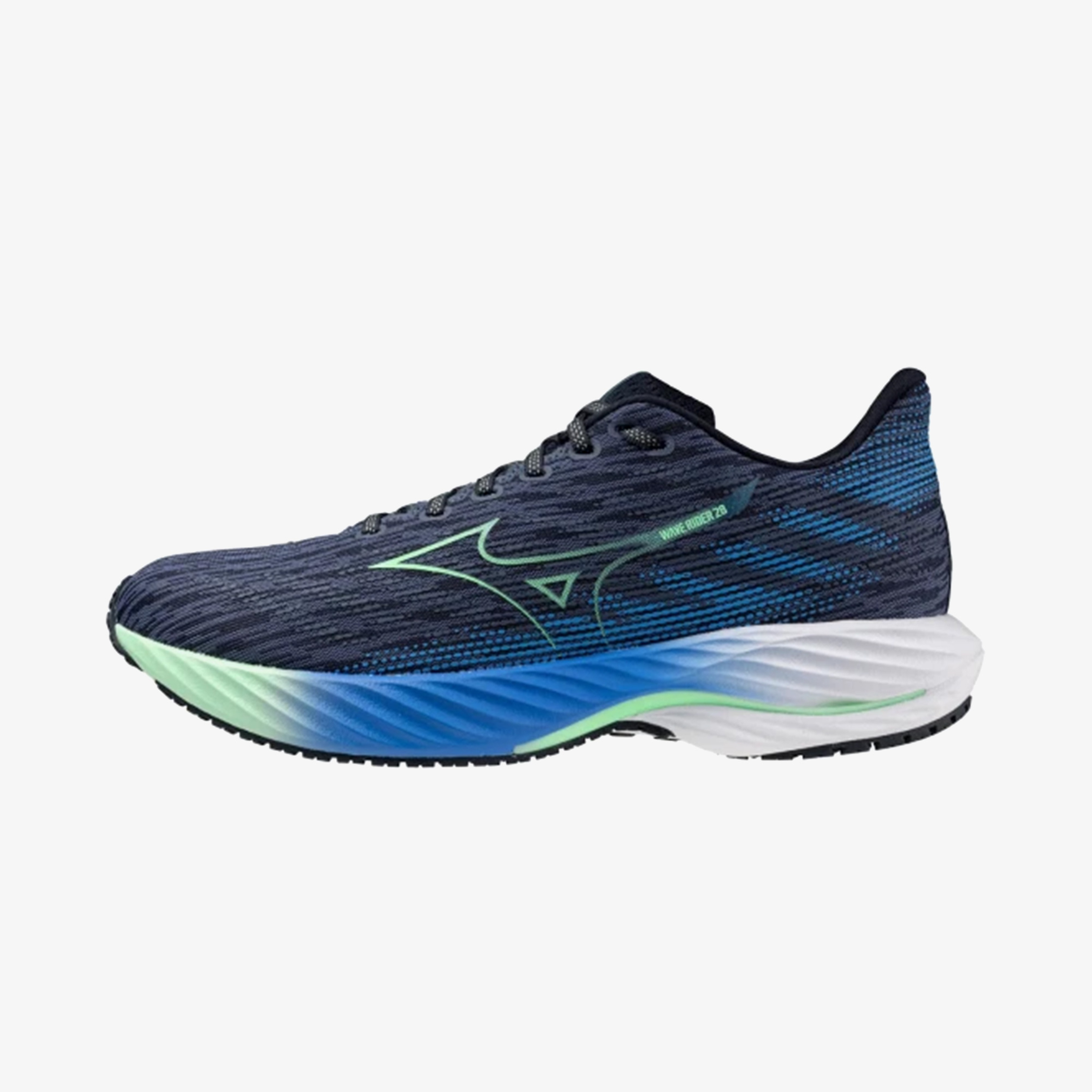 Mizuno Wave Rider 28 Erkek Mavi Koşu Ayakkabısı