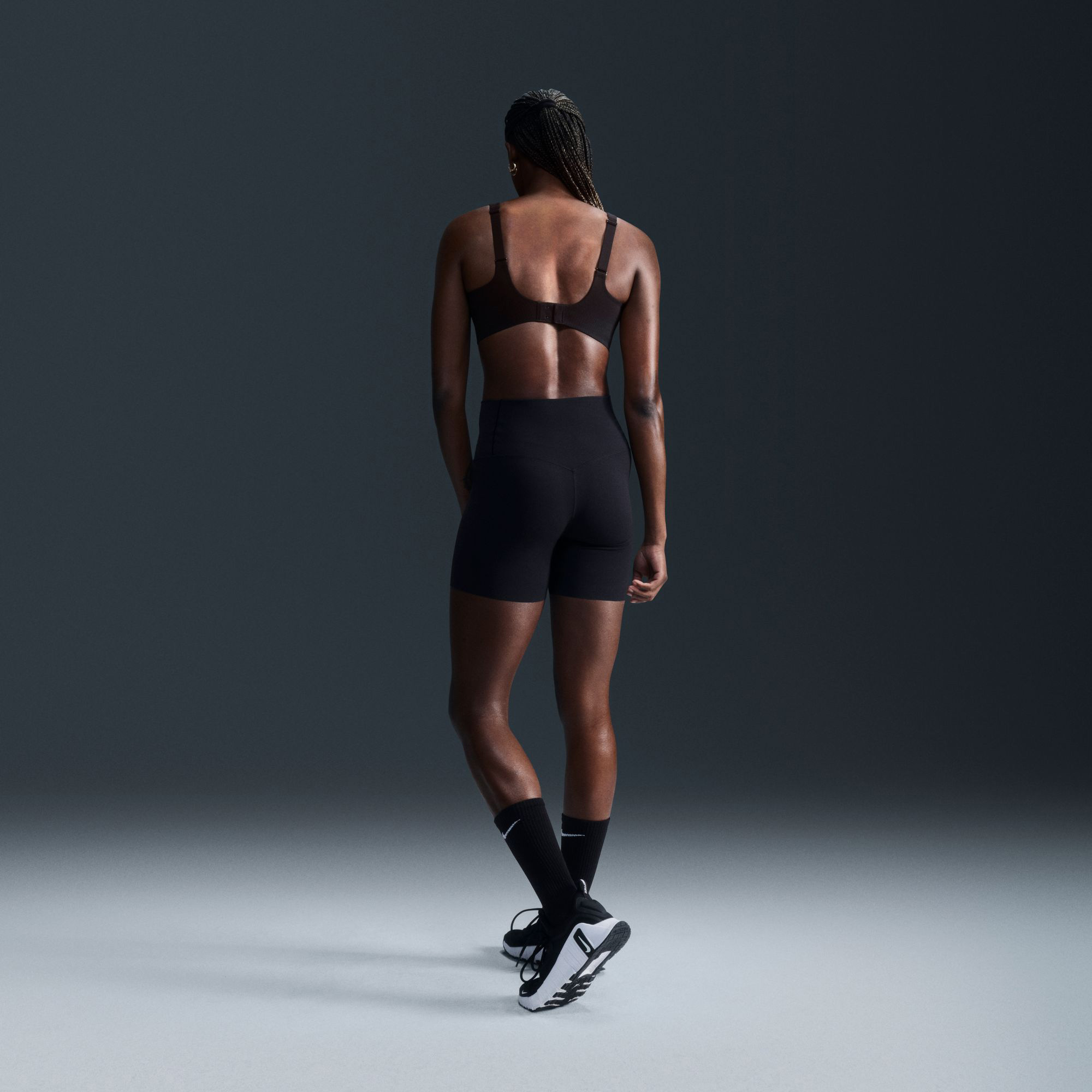 Nike Alate Hs Conv Kadın Siyah Bra