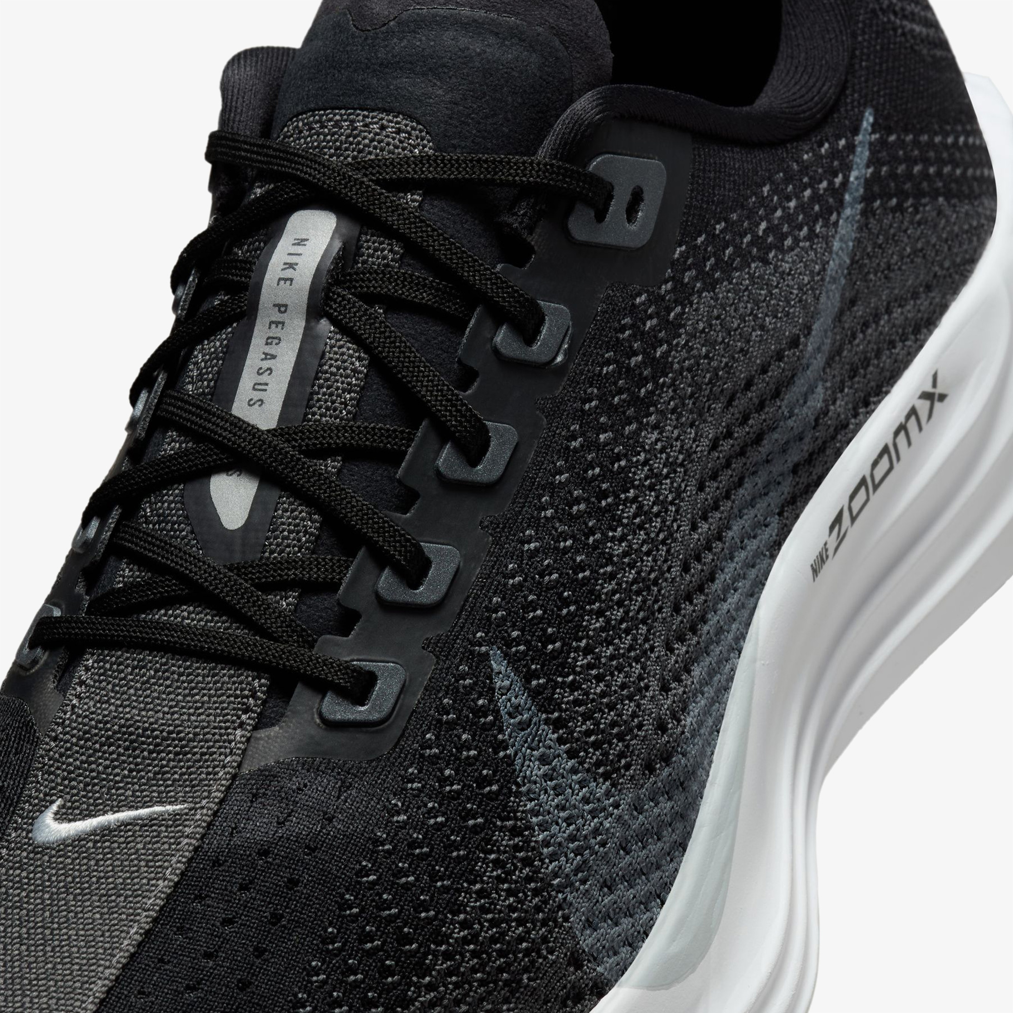 Nike Pegasus Plus Erkek Siyah Koşu Ayakkabısı