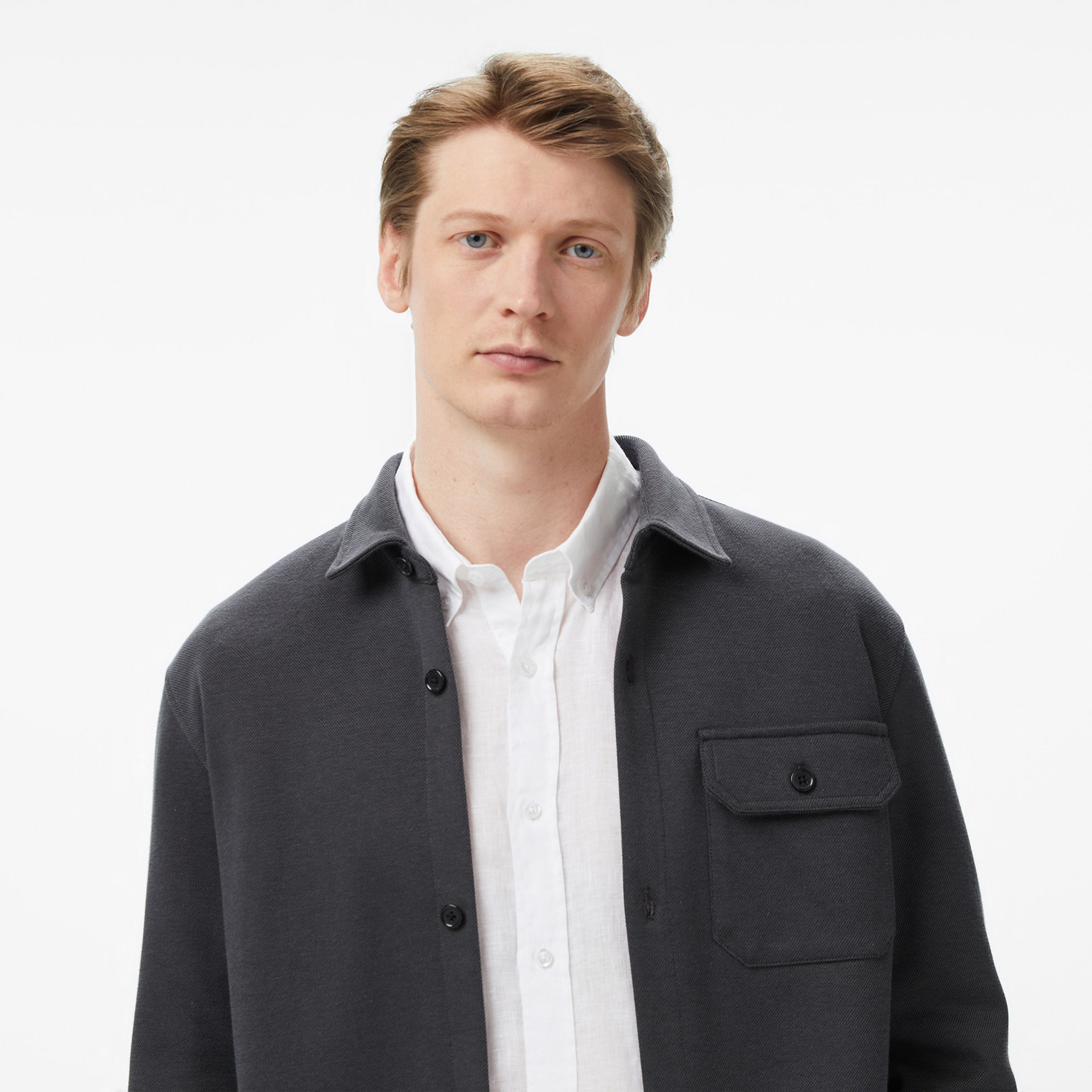 Nautica Erkek Gri Regular Fit Gömlek