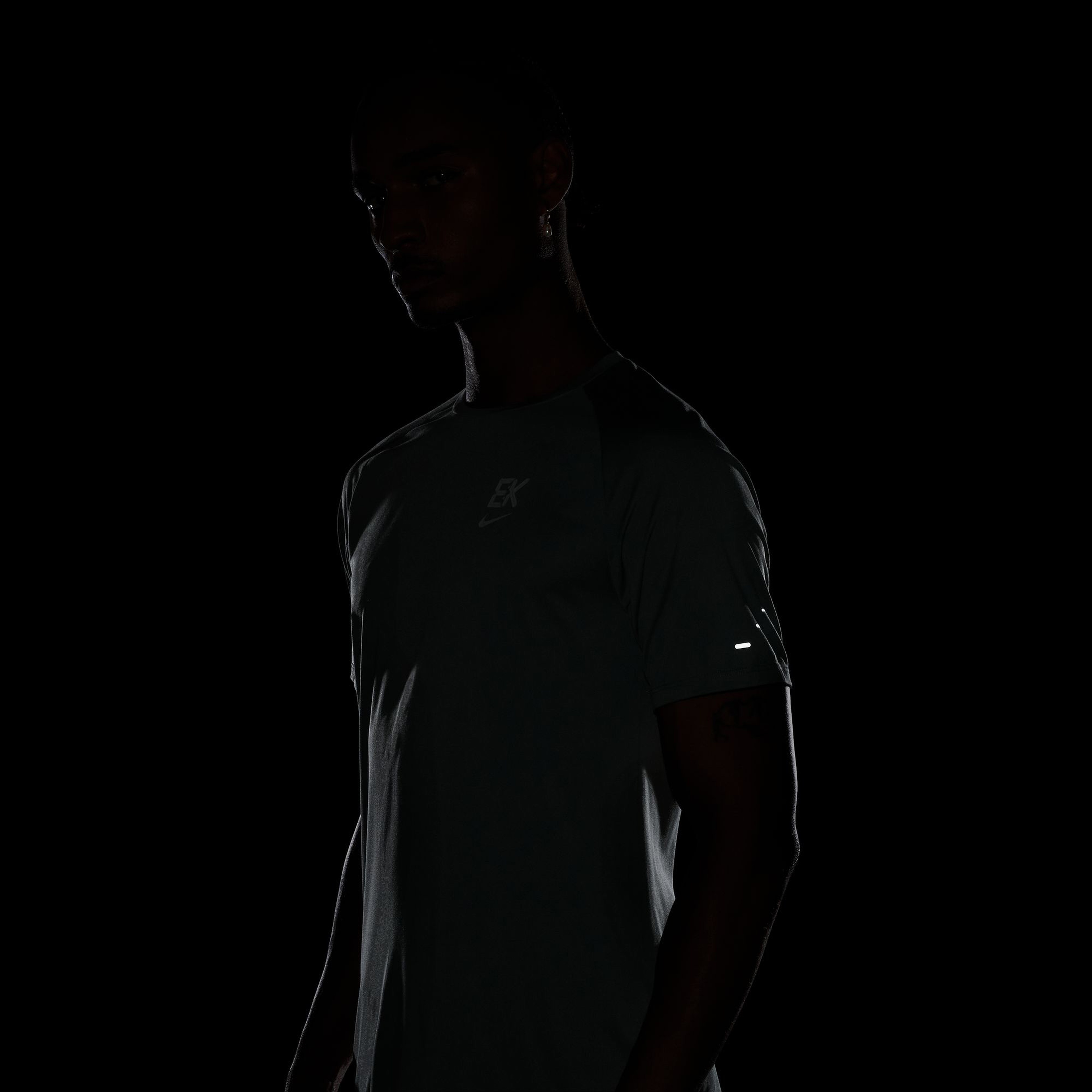 Nike Stride Eliud Kipchoge Erkek Yeşil Koşu T-Shirt