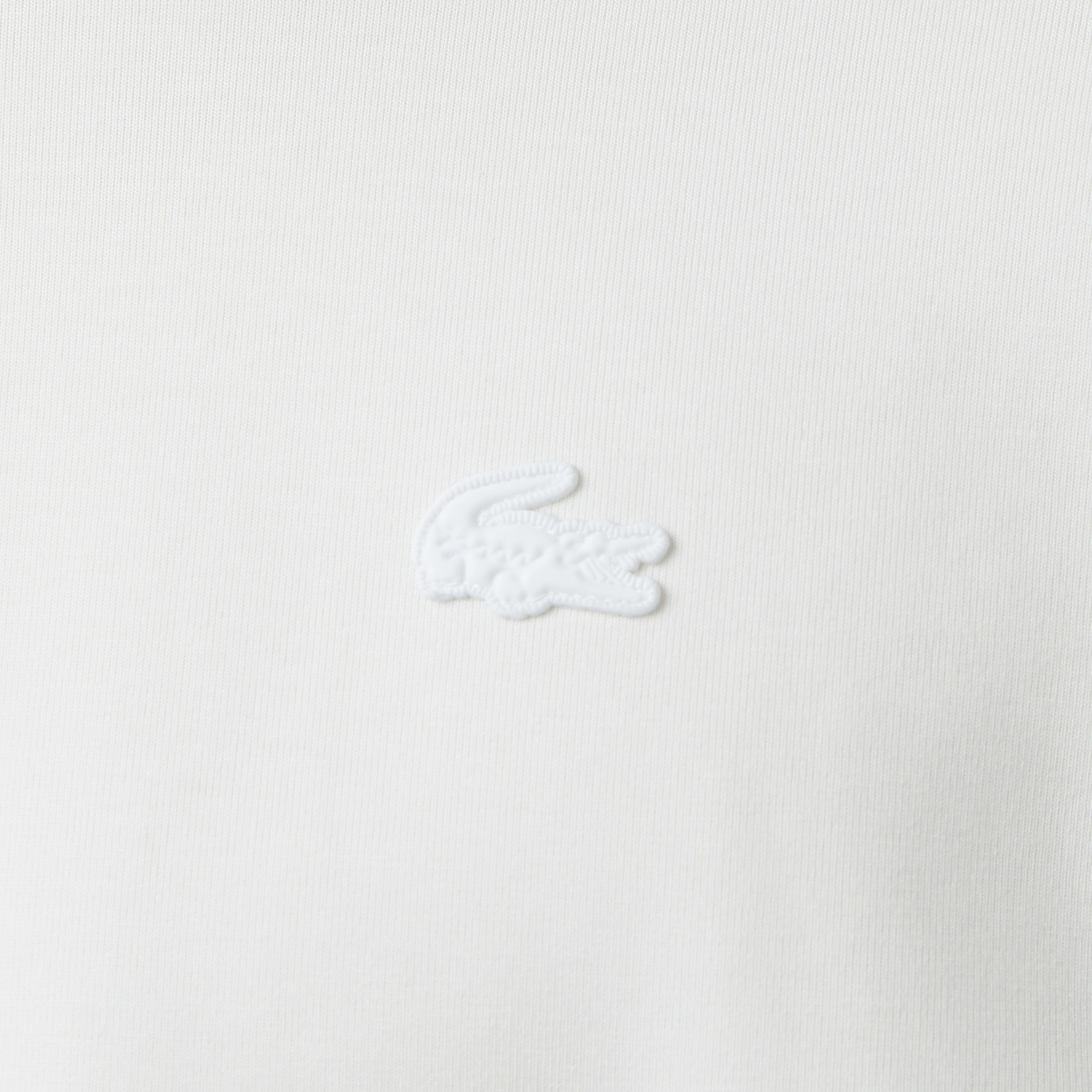 Erkek Oversize Fit Beyaz Polo