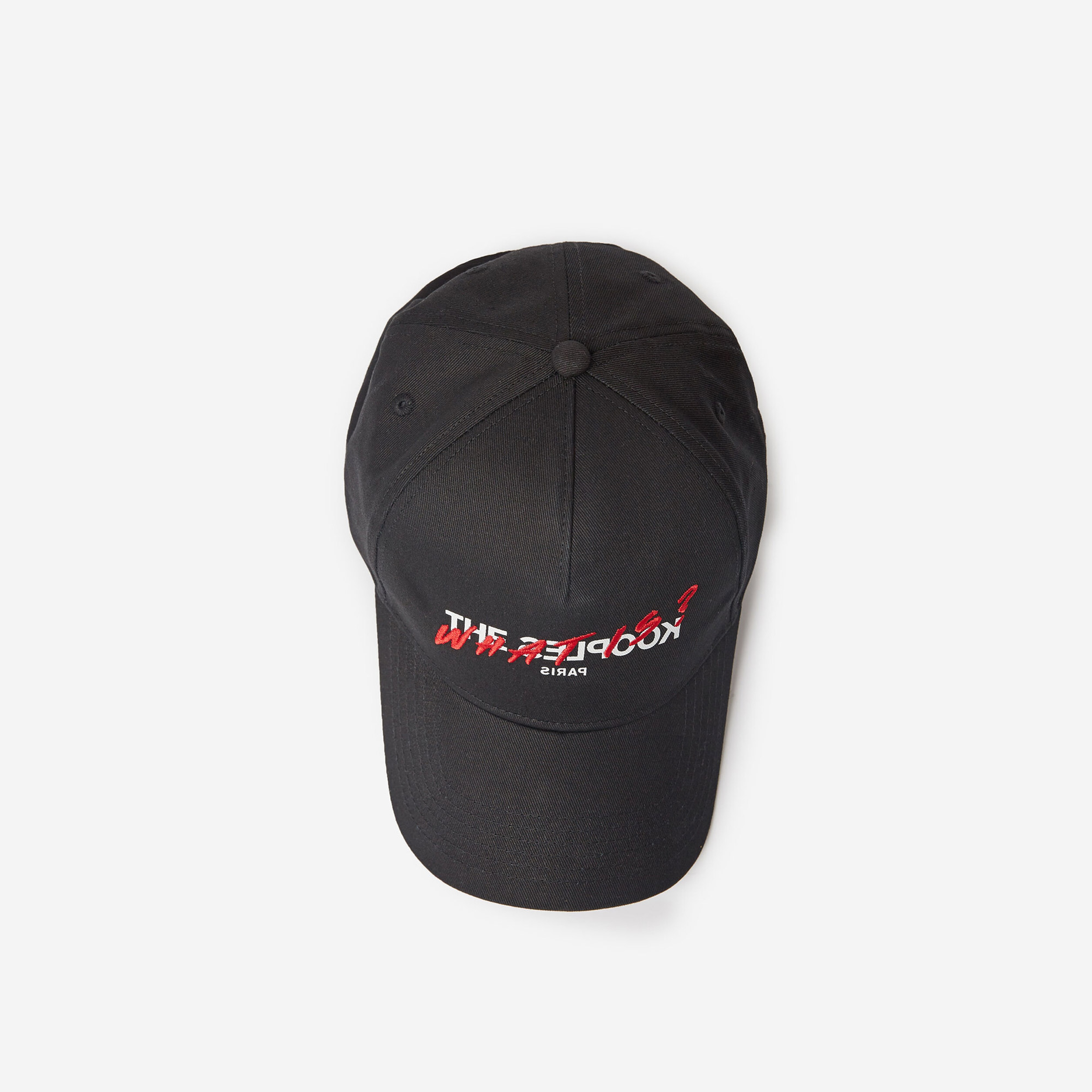 The Kooples Logo Erkek Siyah Şapka