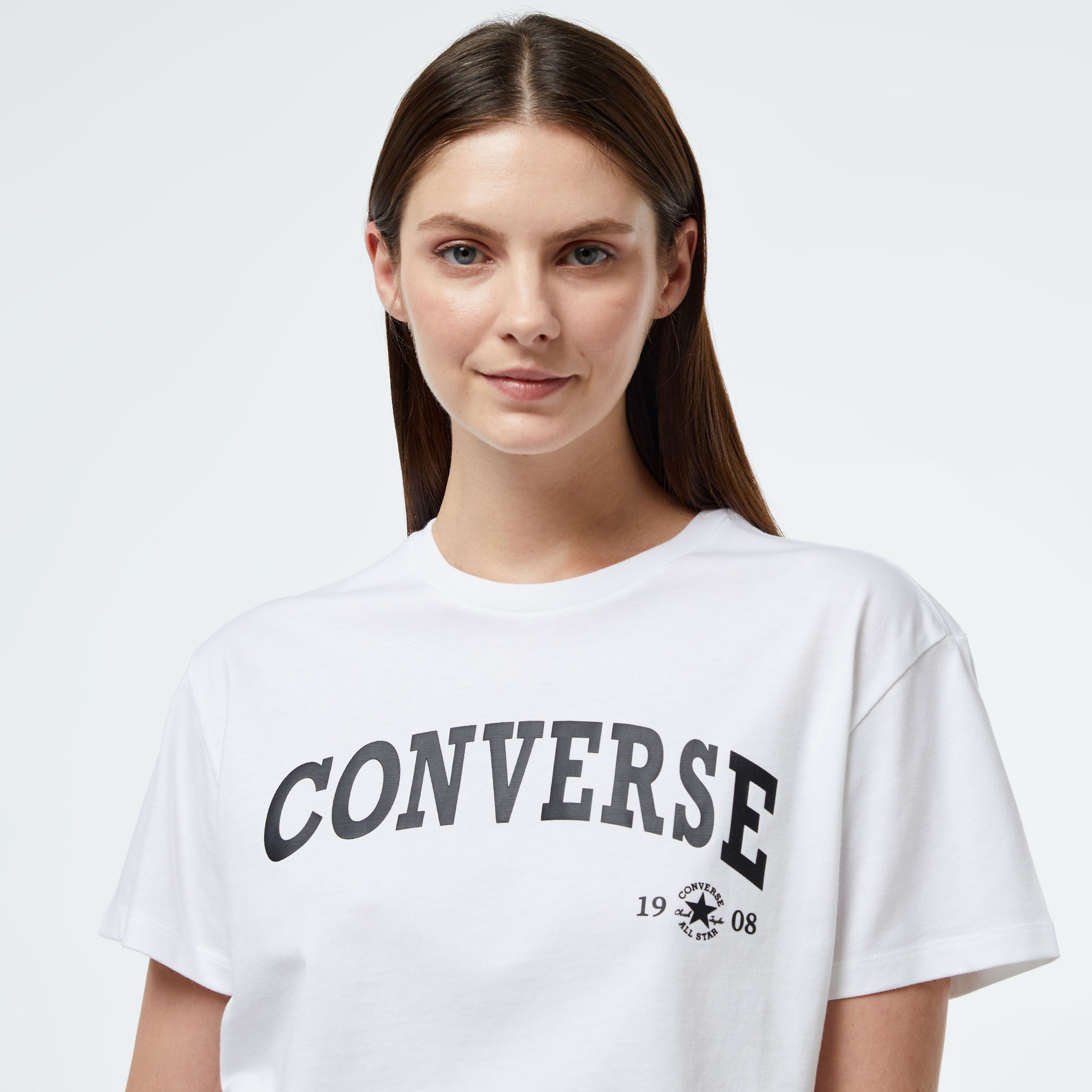 Converse Collegiate Kadın Beyaz T-Shirt
