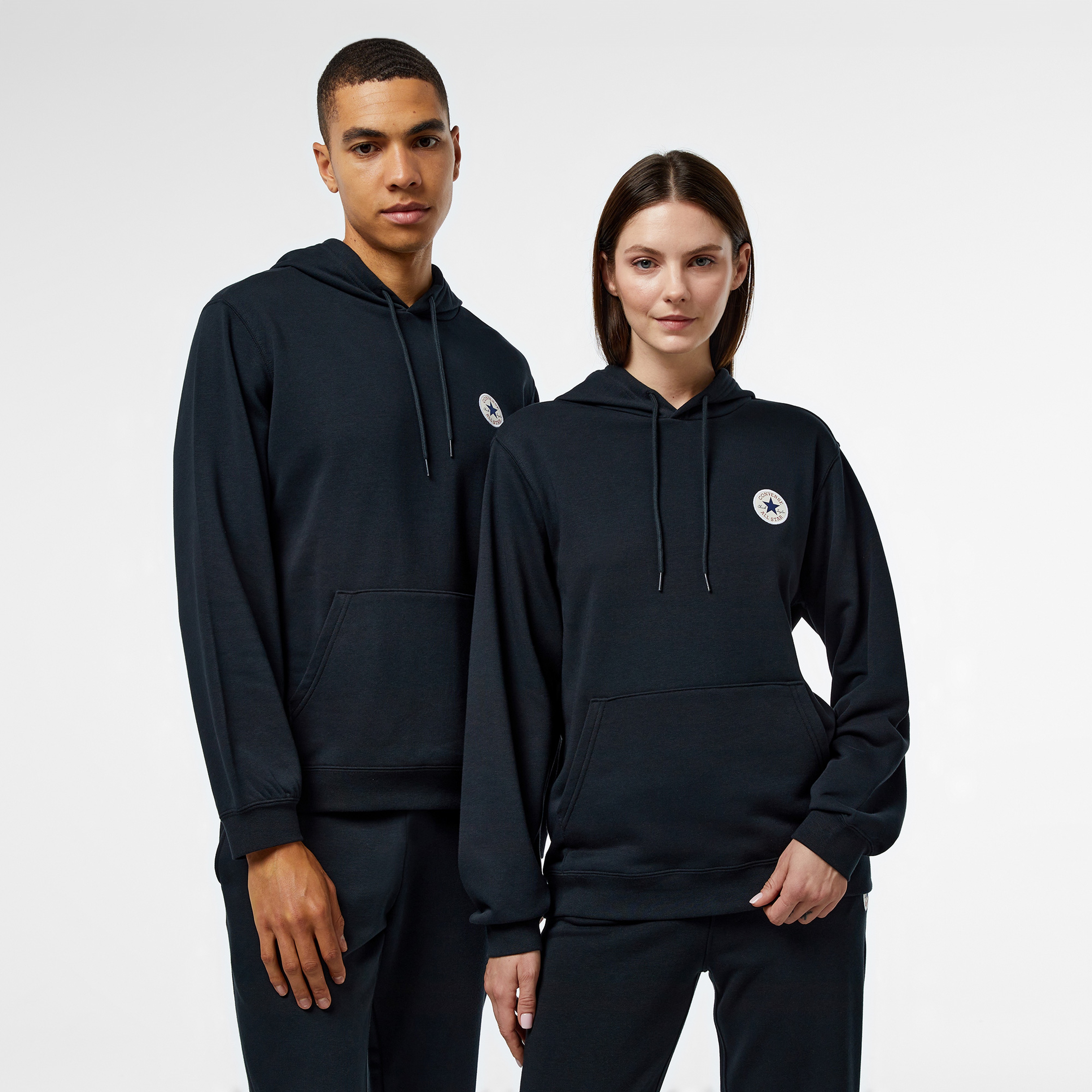 Converse Go To Unisex Siyah Hoodie