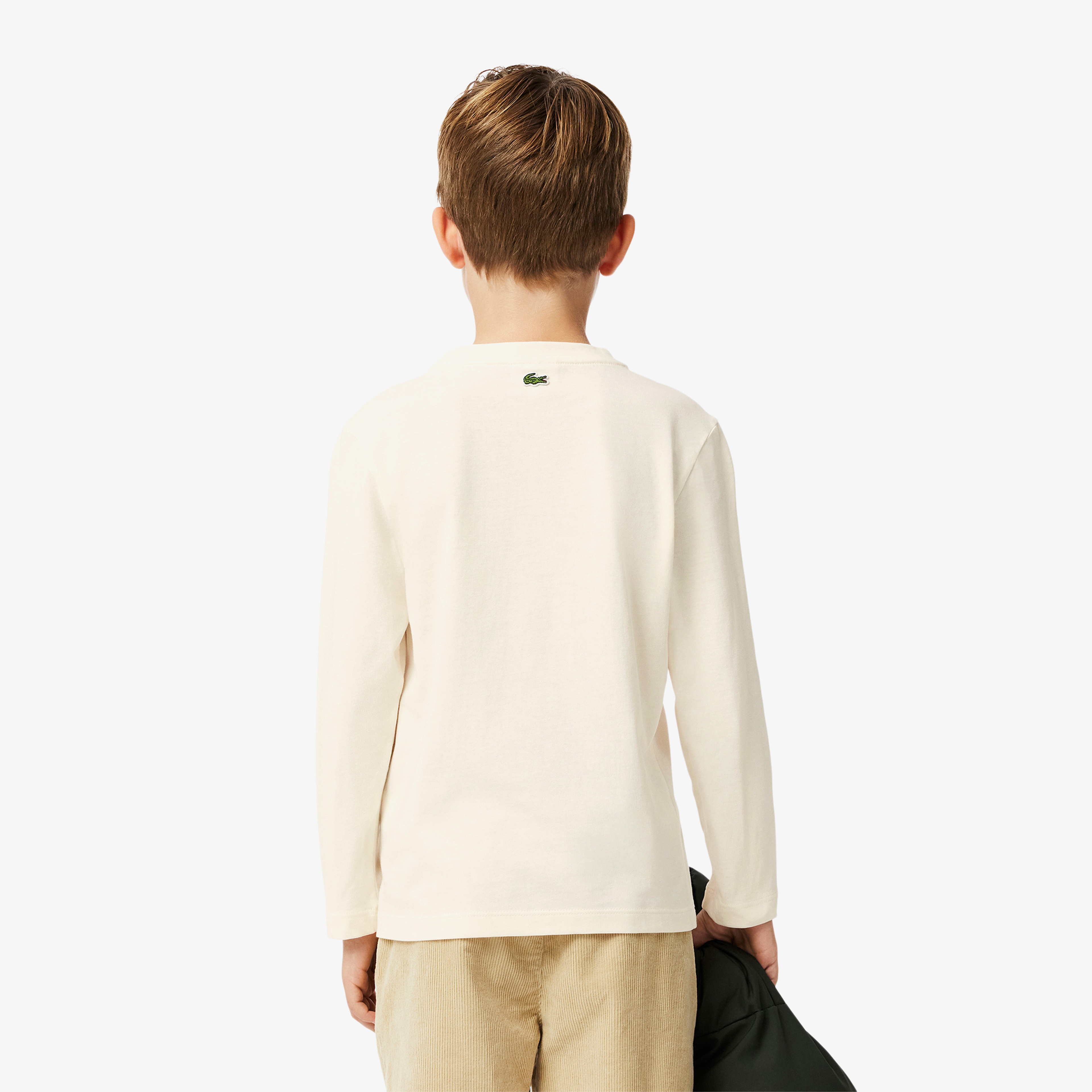 Erkek Çocuk Baskılı Bej T-Shirt