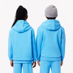 Çocuk Kapüşonlu Mavi Sweatshirt