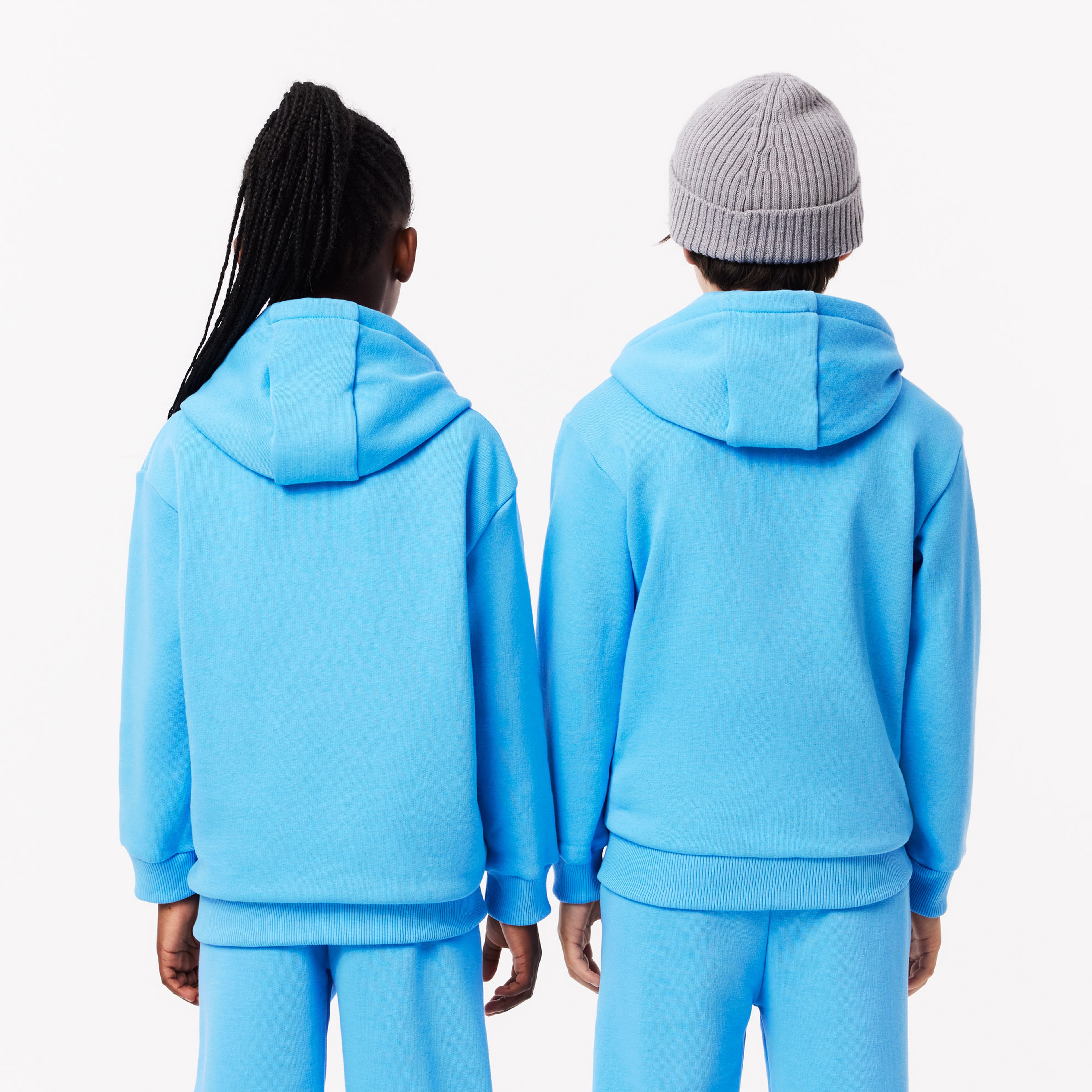 Çocuk Kapüşonlu Mavi Sweatshirt