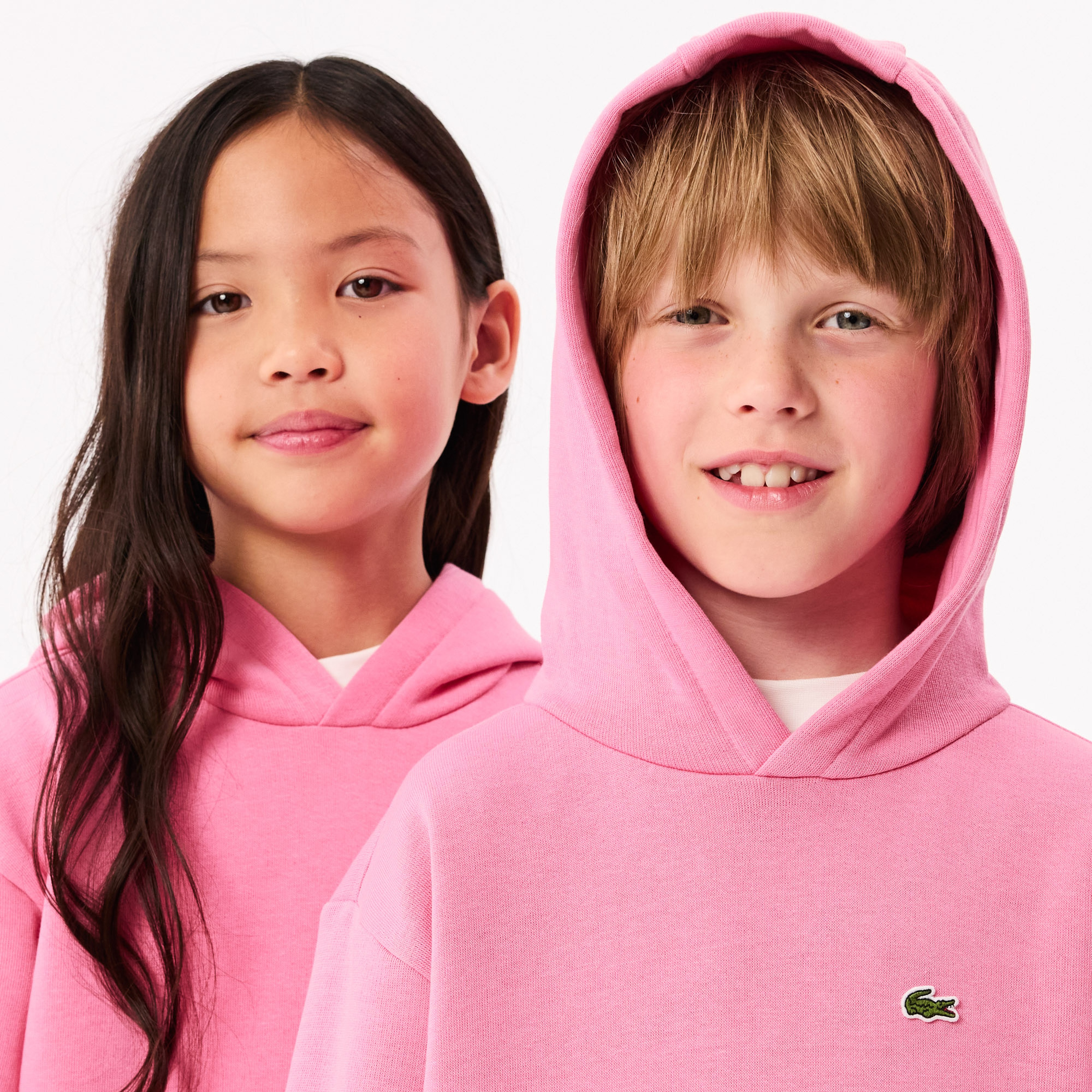 Çocuk Kapüşonlu Pembe Sweatshirt