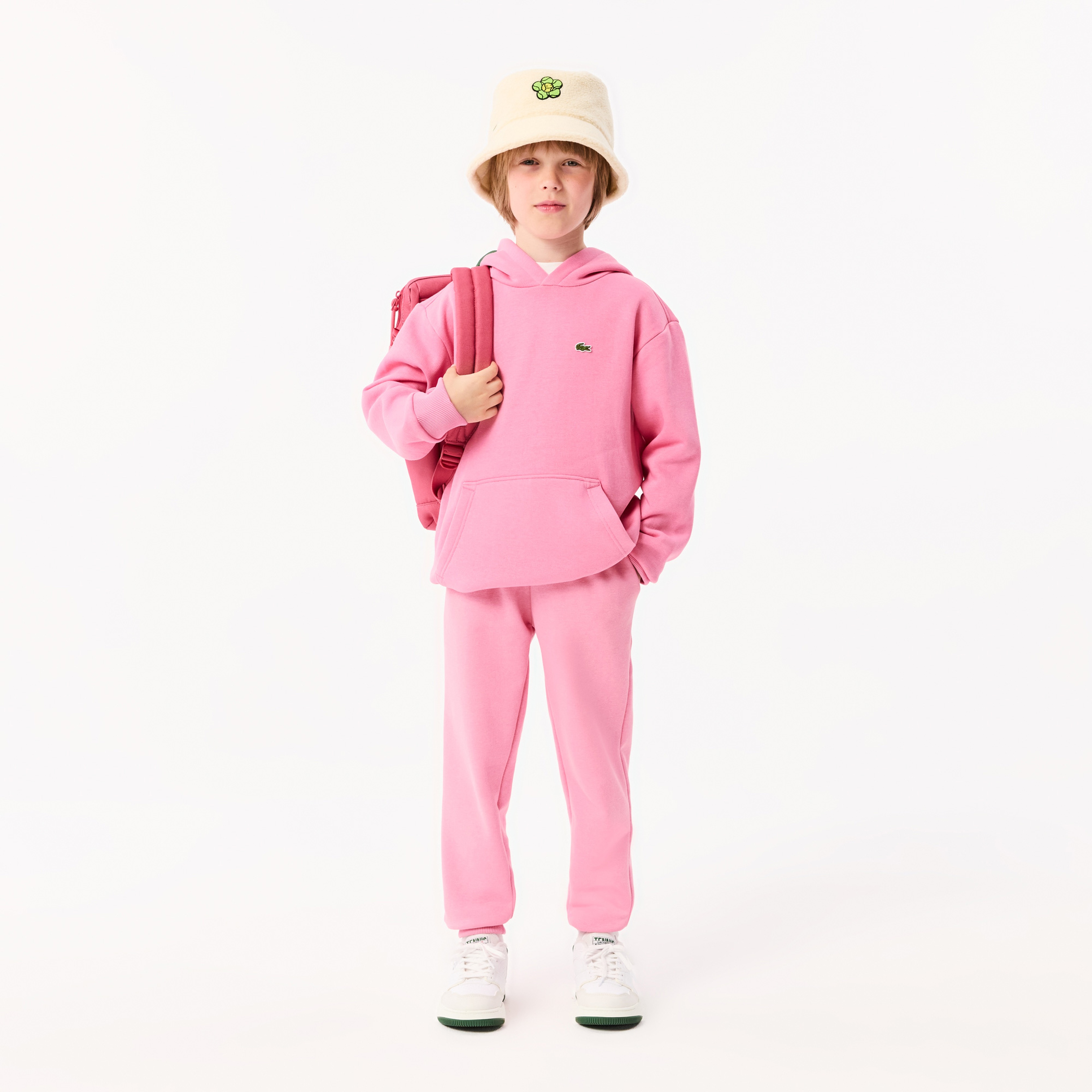 Çocuk Kapüşonlu Pembe Sweatshirt