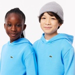 Çocuk Kapüşonlu Mavi Sweatshirt