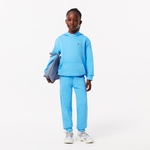 Çocuk Kapüşonlu Mavi Sweatshirt