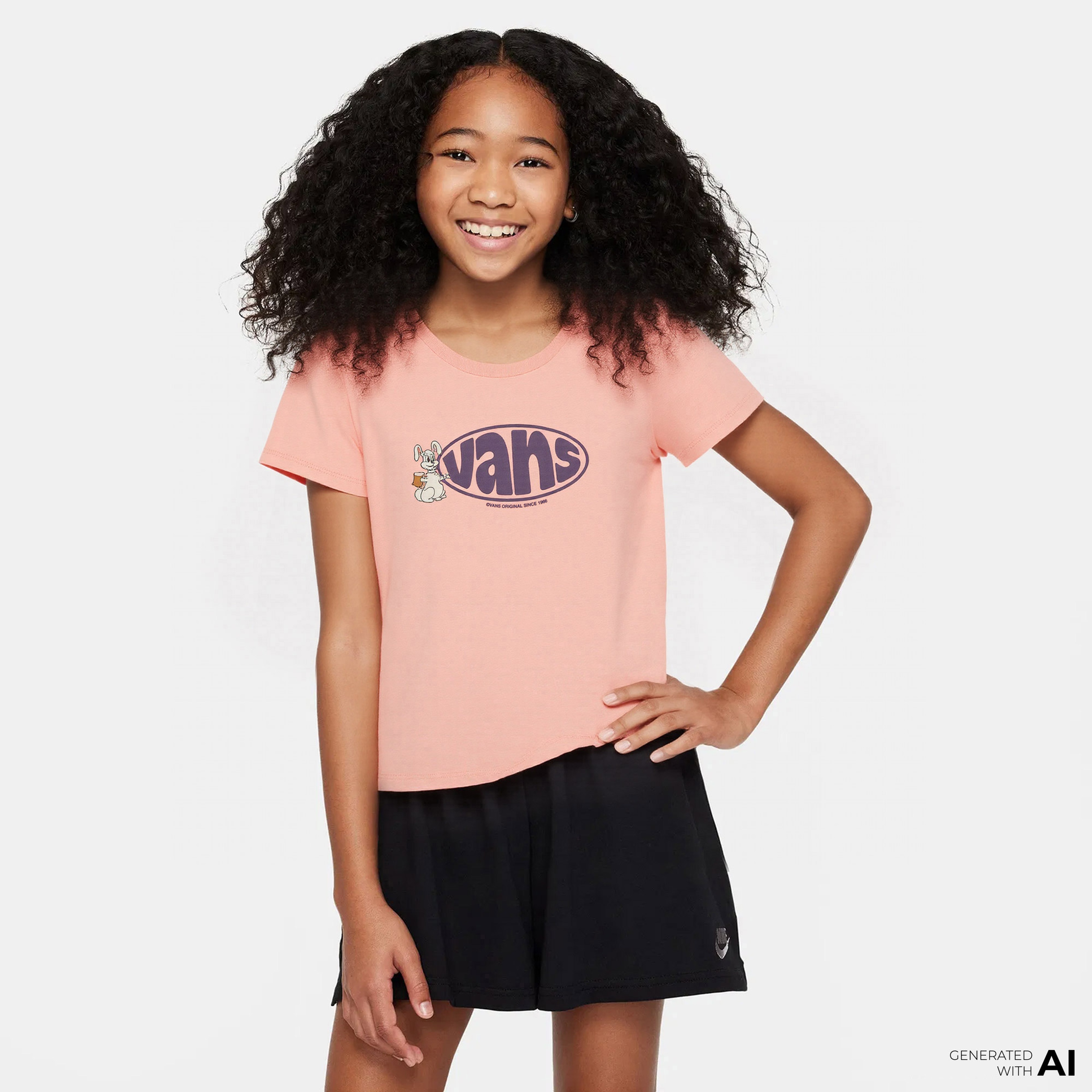 Vans Gr Hopper Ss Çocuk Turuncu T-Shirt