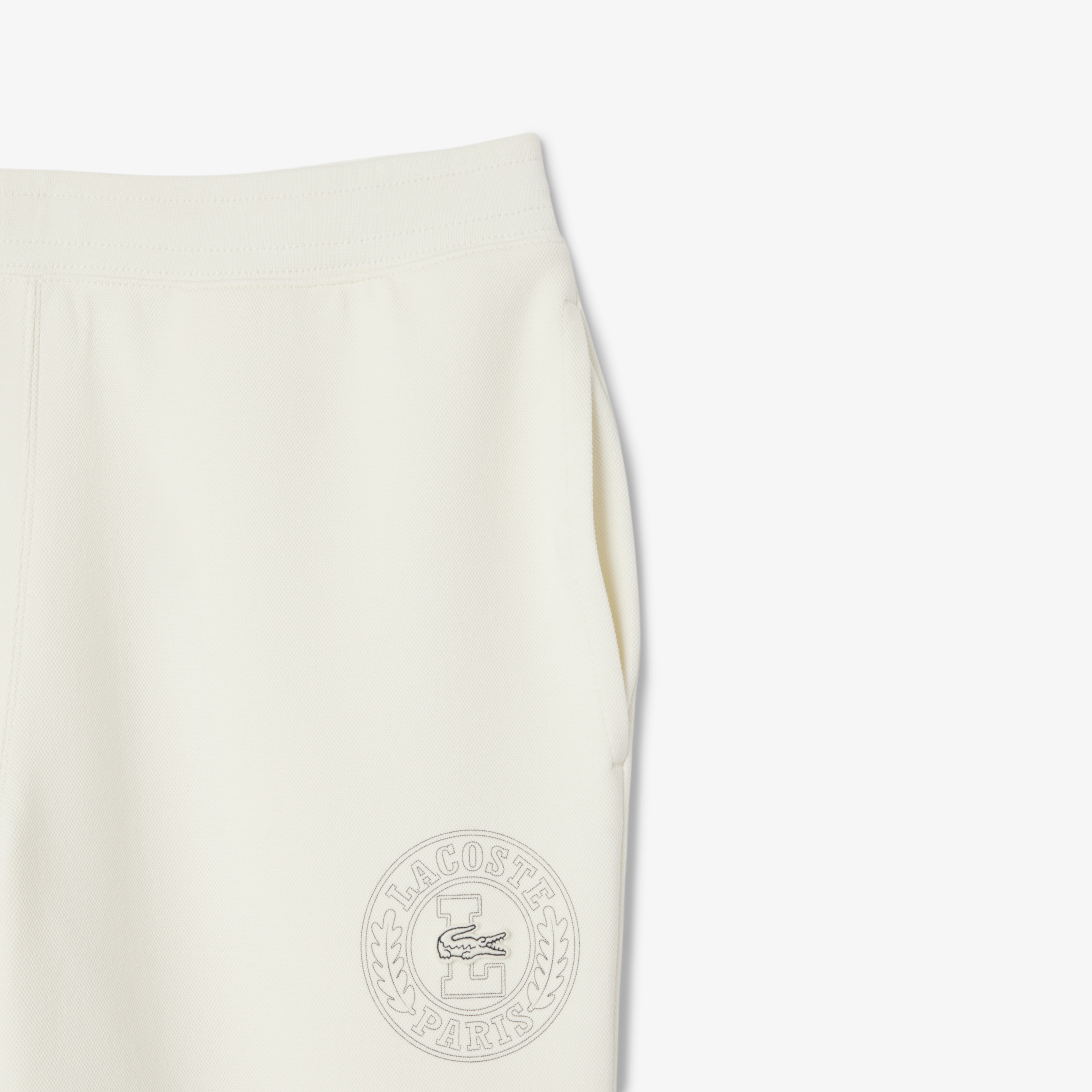 Erkek Regular Fit Beyaz Eşofman Altı