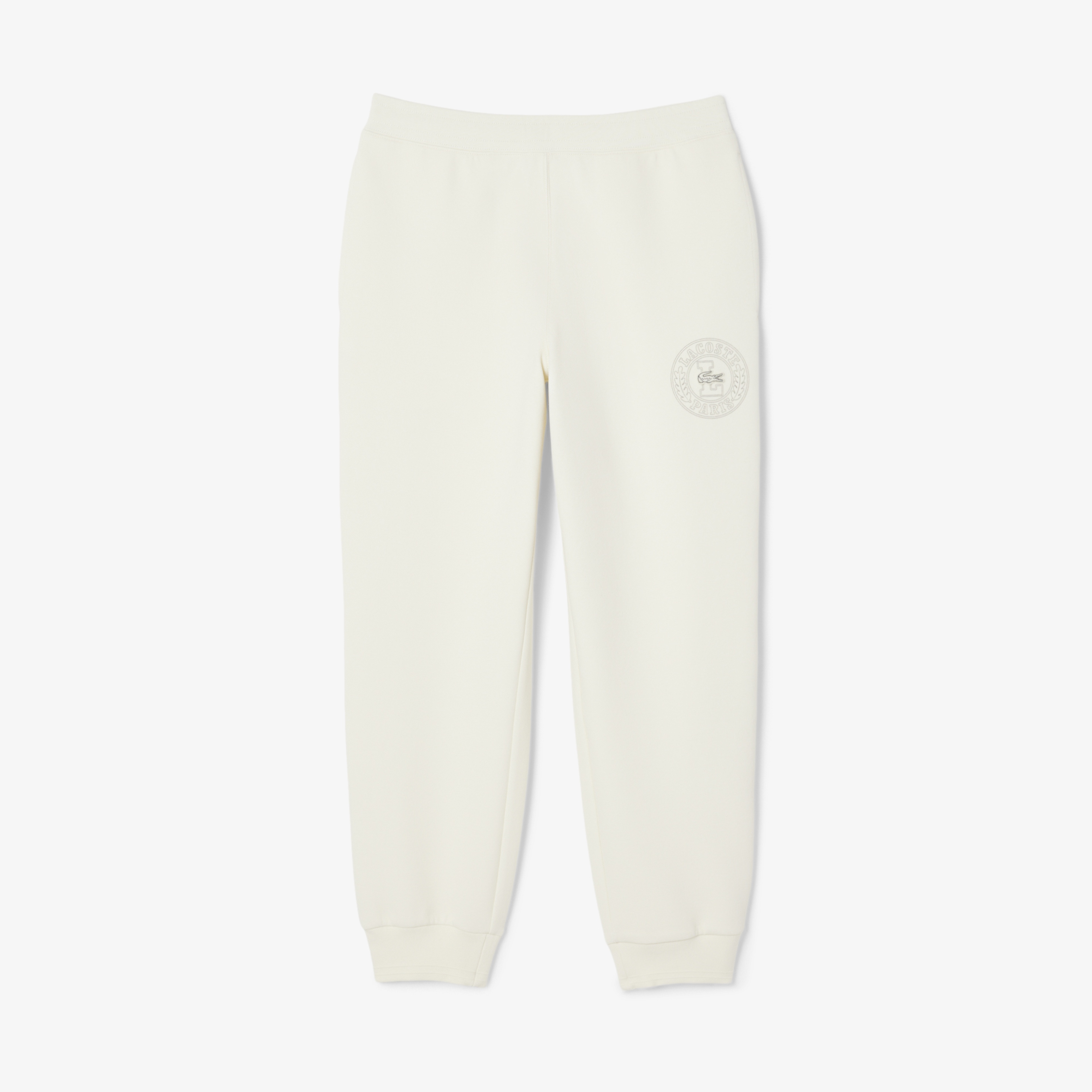 Erkek Regular Fit Beyaz Eşofman Altı