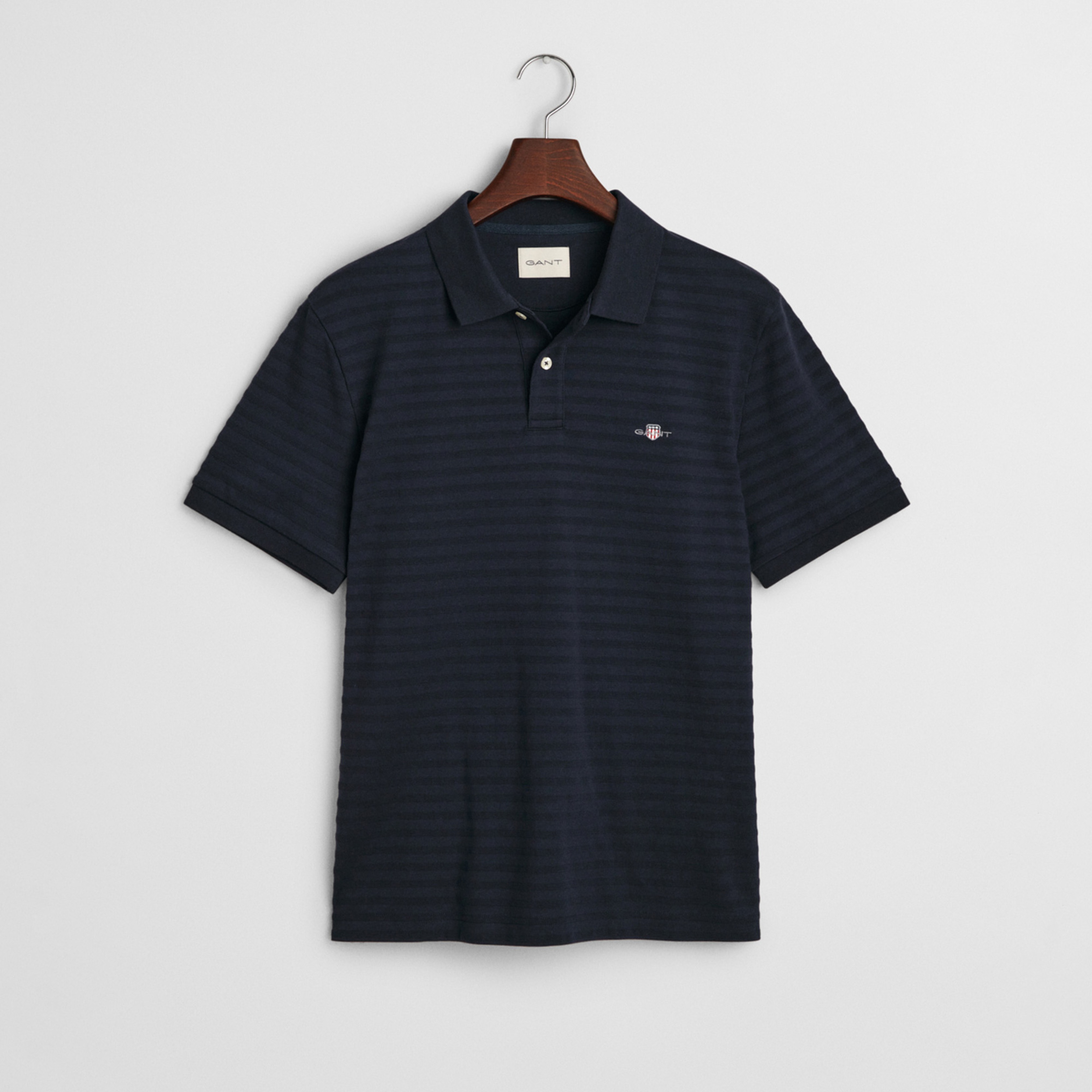 GANT Erkek Lacivert Regular Fit Polo