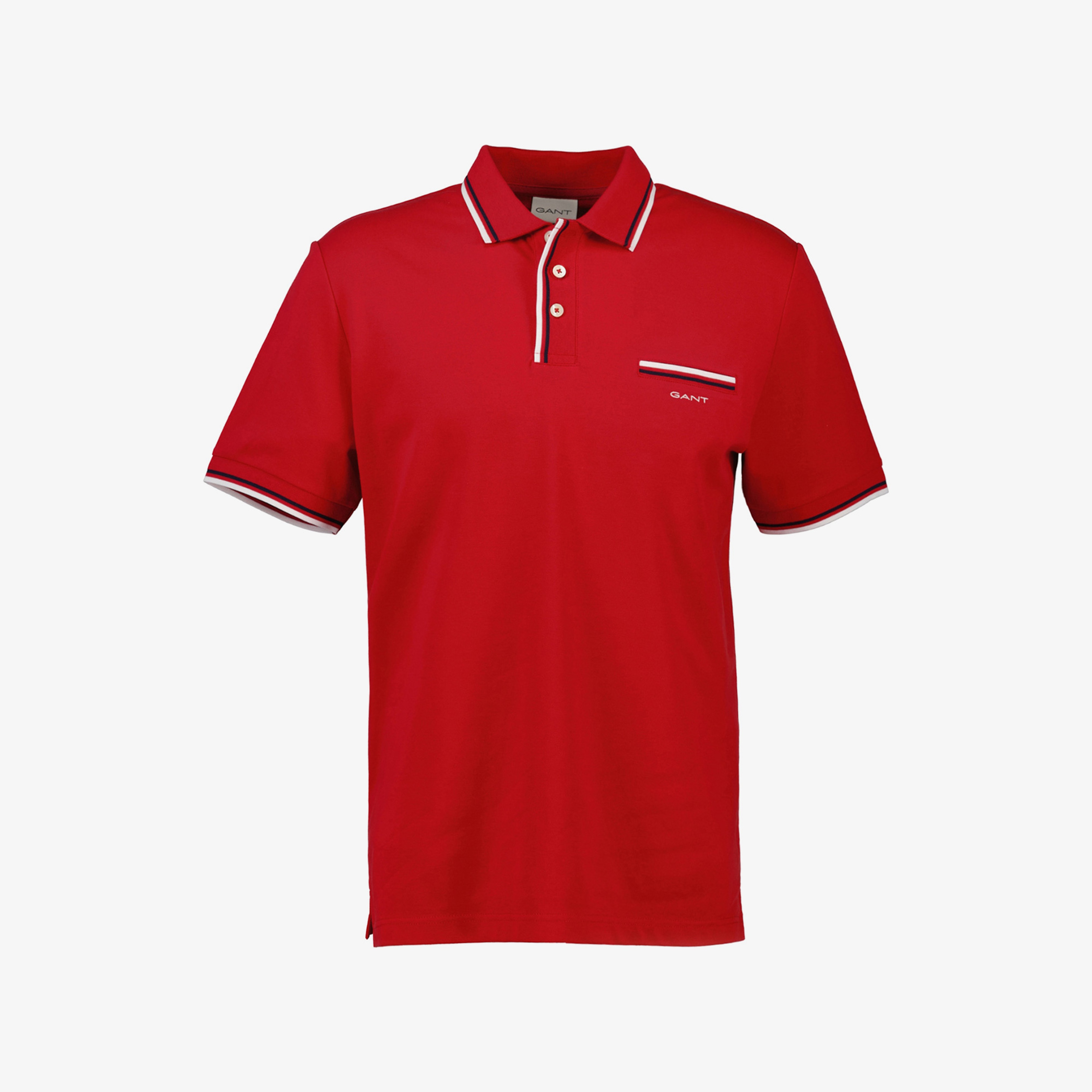 GANT Erkek Kırmızı Regular Fit Polo