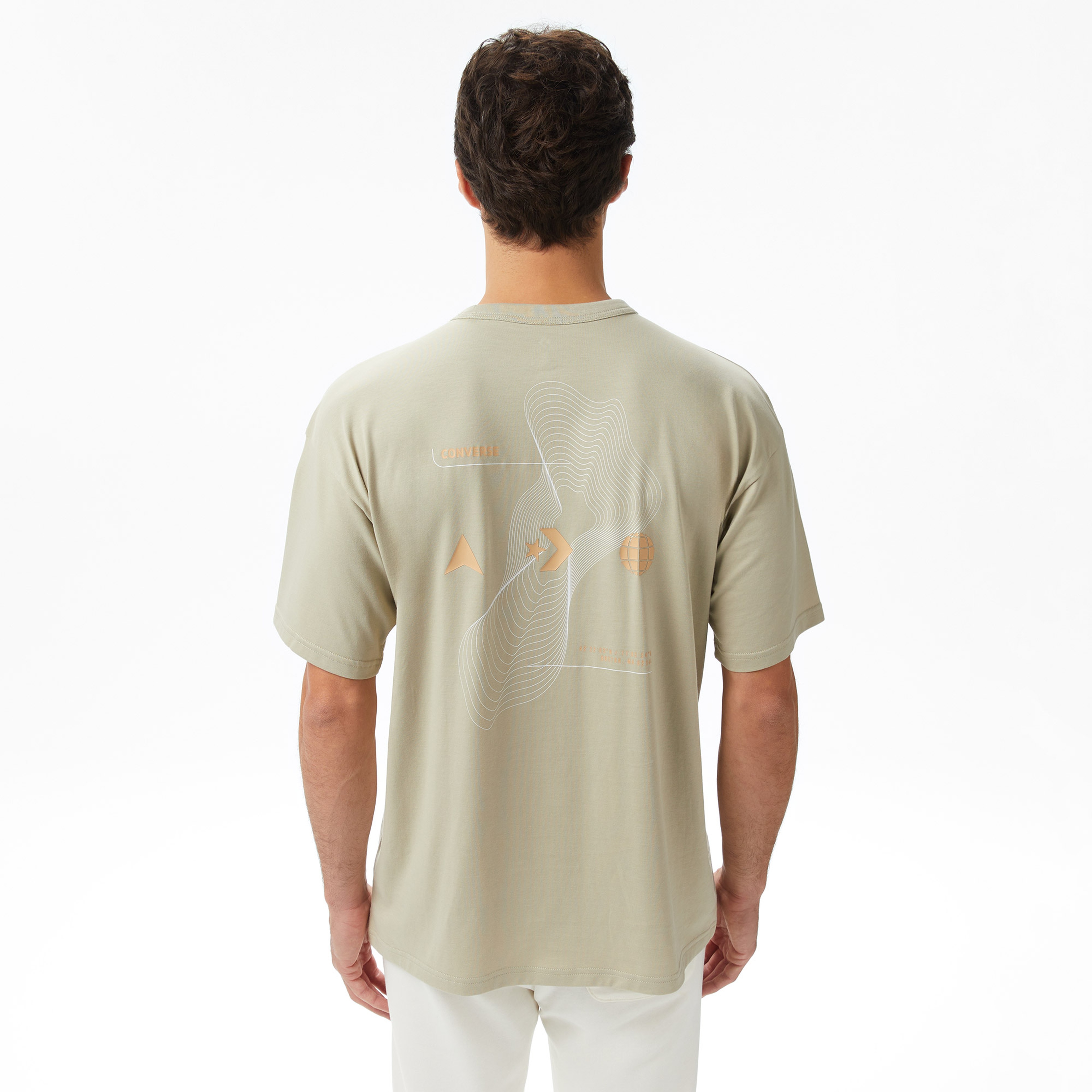 Converse Active Cooling Erkek Haki T-Shirt