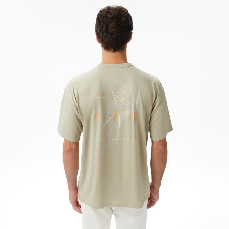 Converse Active Cooling Erkek Haki T-Shirt