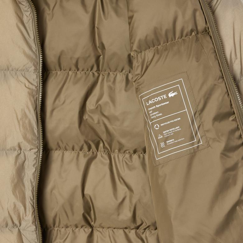 Neo Heritage Unisex Dik Yaka Kapitone Bej Mont