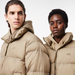 Neo Heritage Unisex Dik Yaka Kapitone Bej Mont