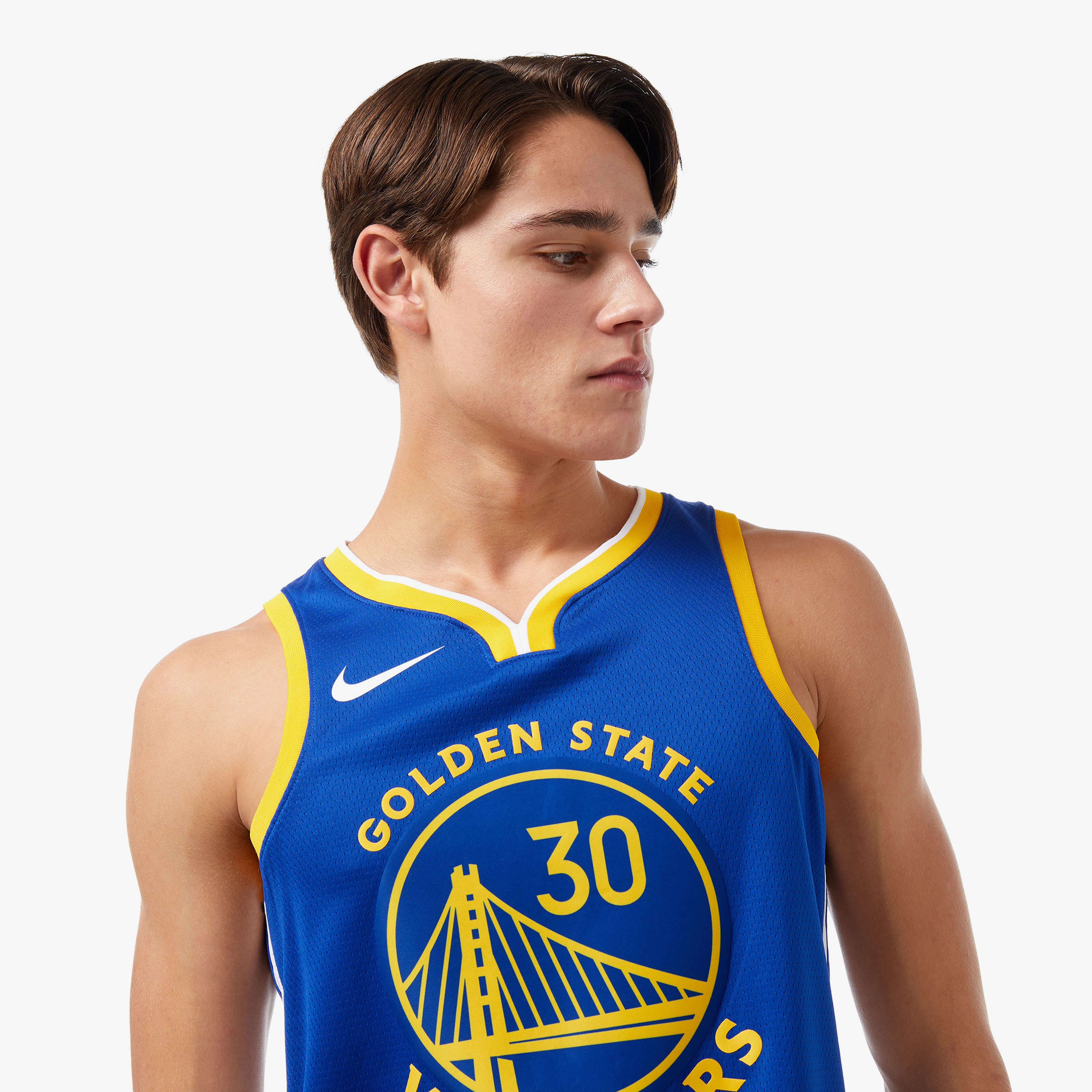 Nike Golden State Warriors Icon Erkek Mavi Basketbol Forması