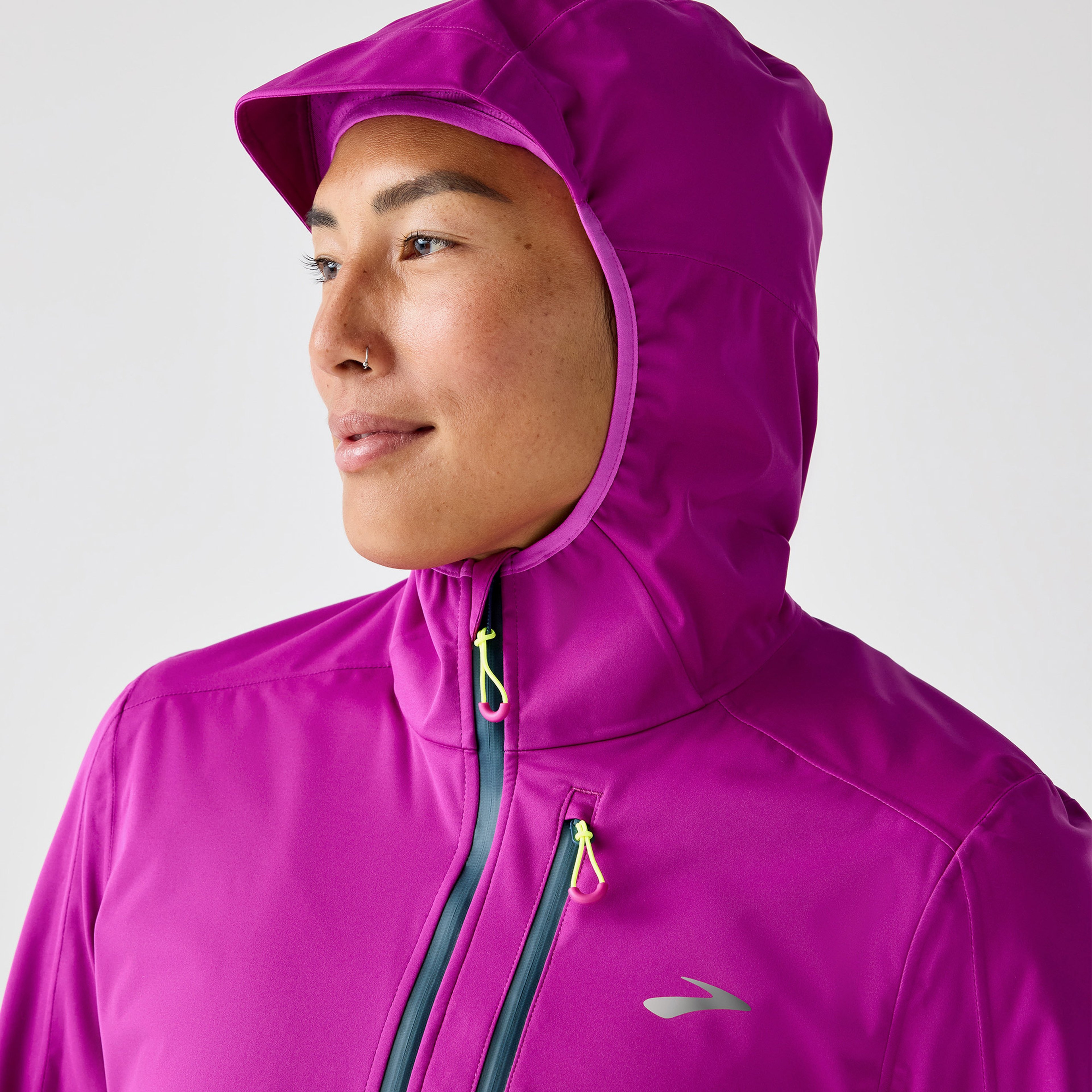 Brooks High Point Waterproof 2 Kadın Pembe Mont