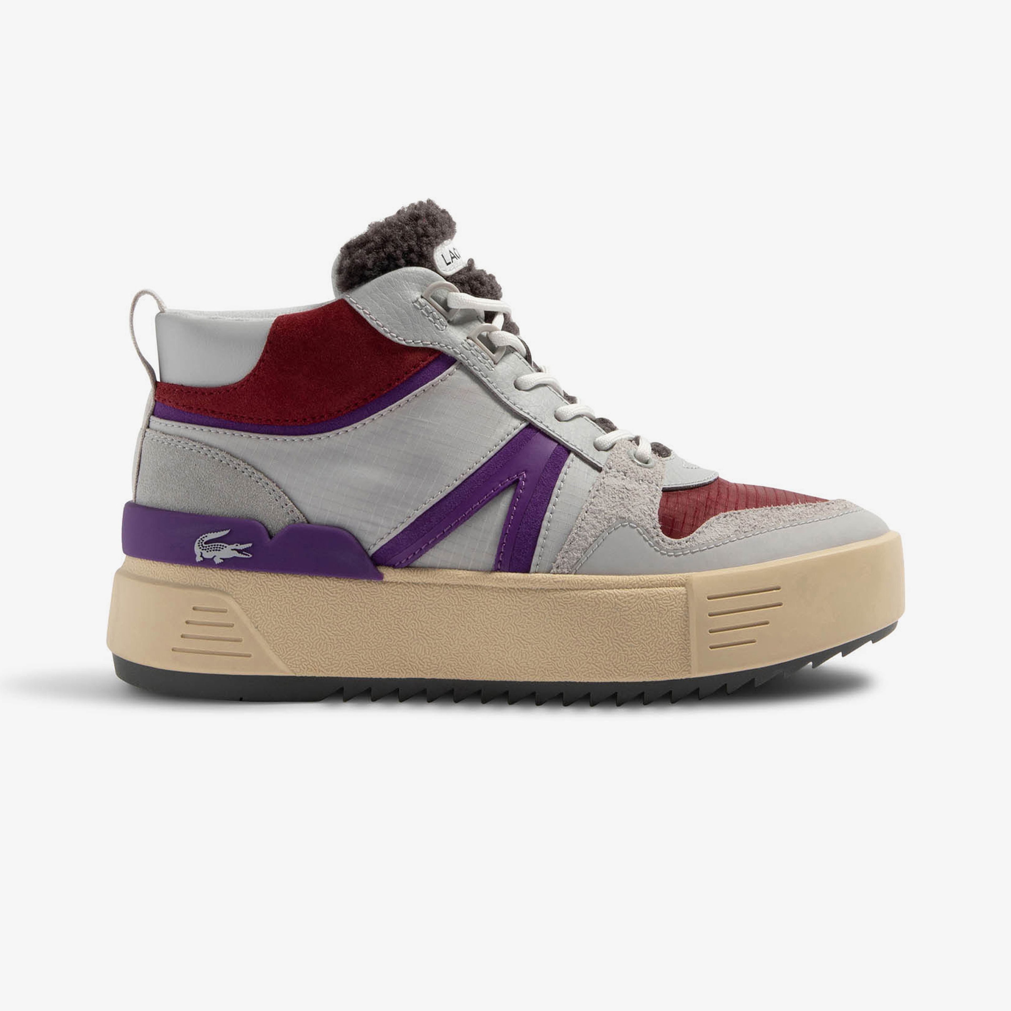 Lacoste L002 Winter Mid Kadın Gri Bot