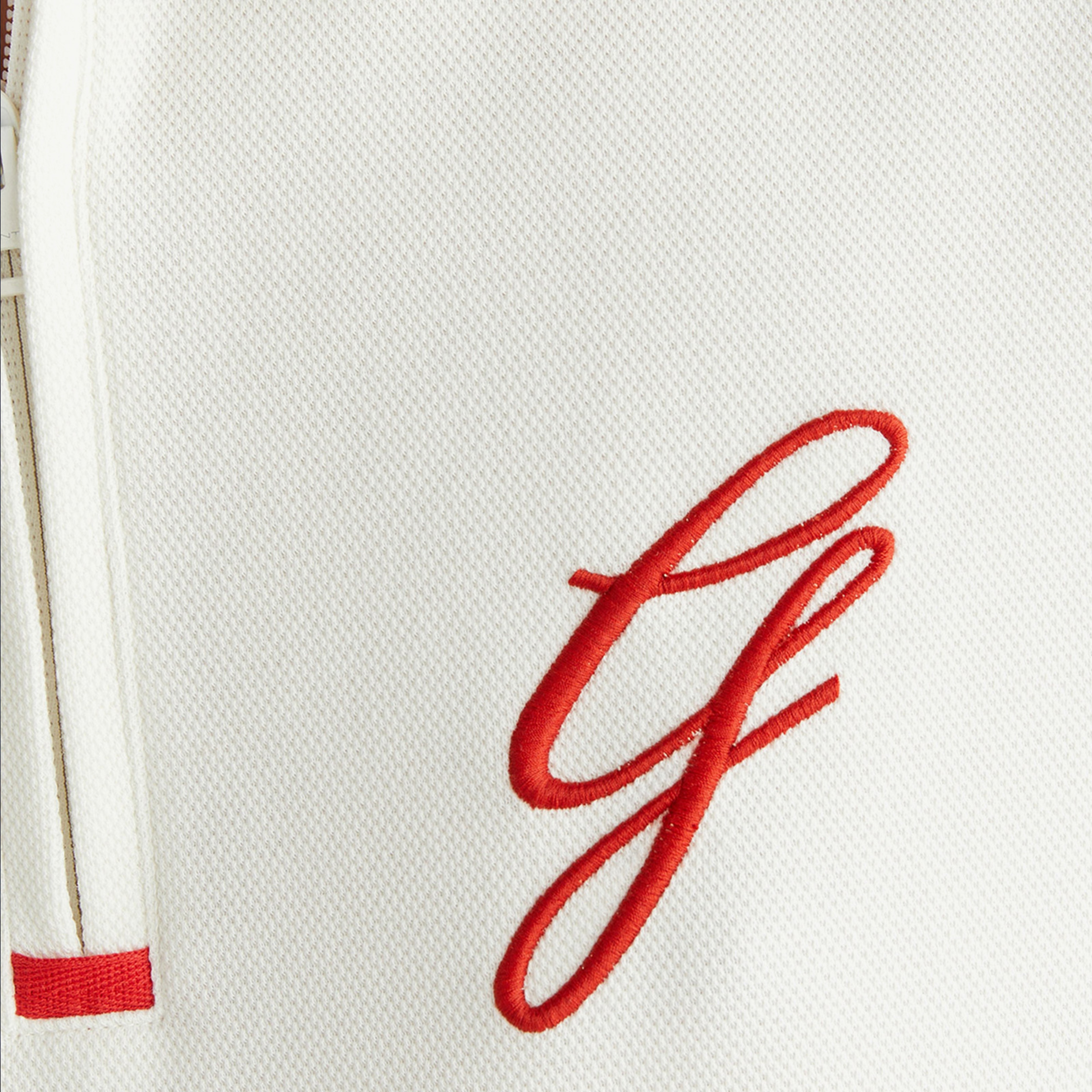 GANT Kadın Krem Yarım Fermuarlı Logolu Elbise