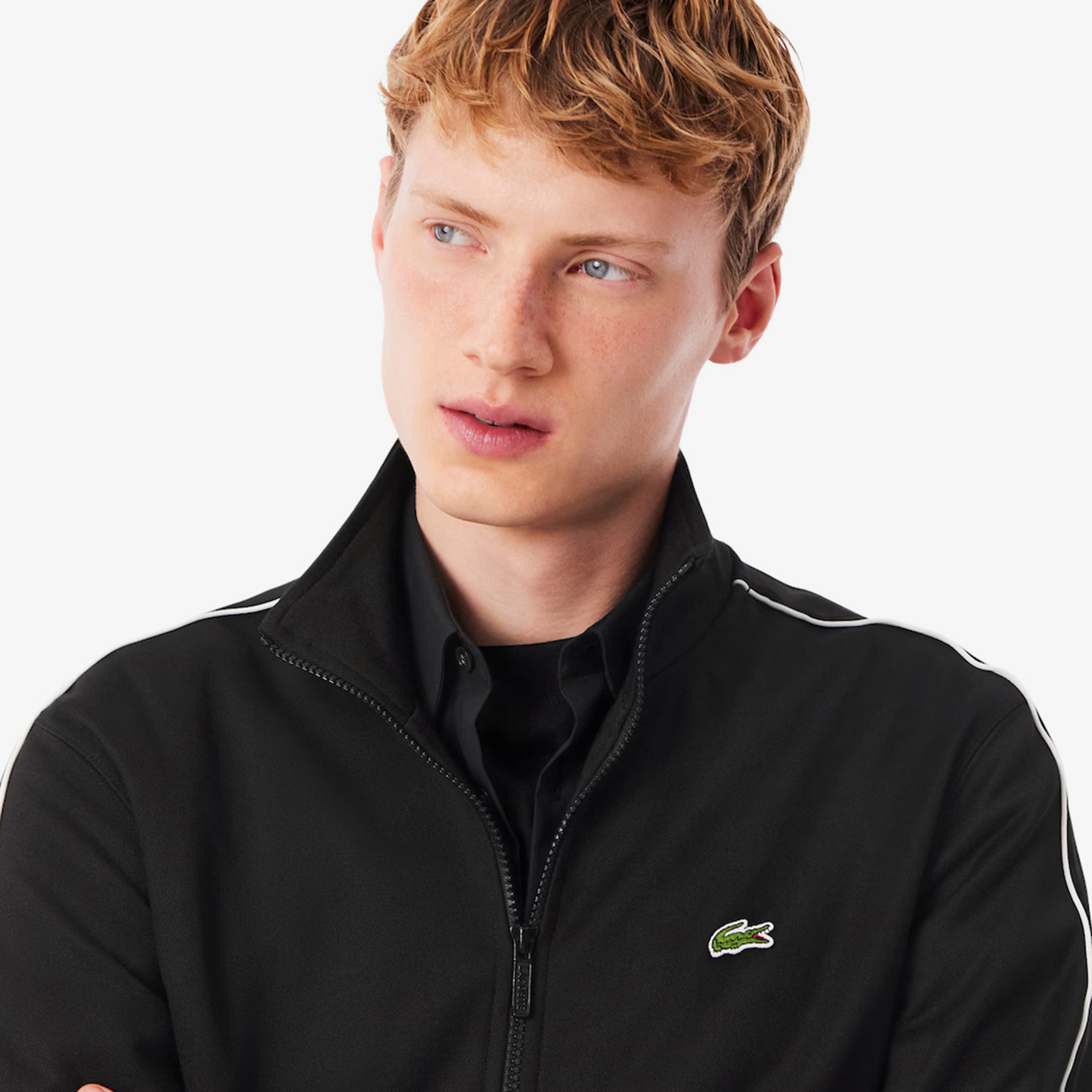 Paris Piqué Zip Front Track Jacket