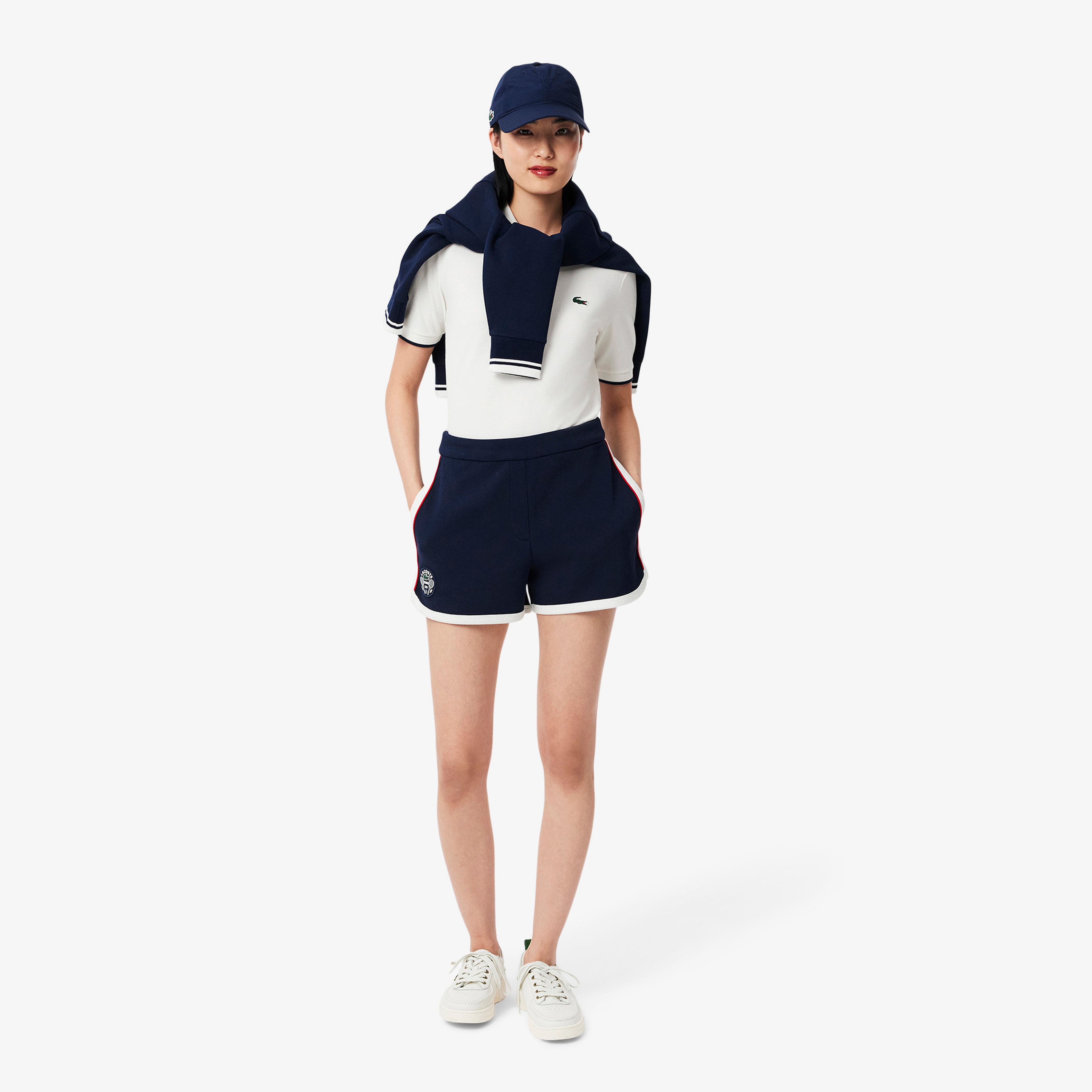 Tennis Heritage Stretch Piqué Shorts