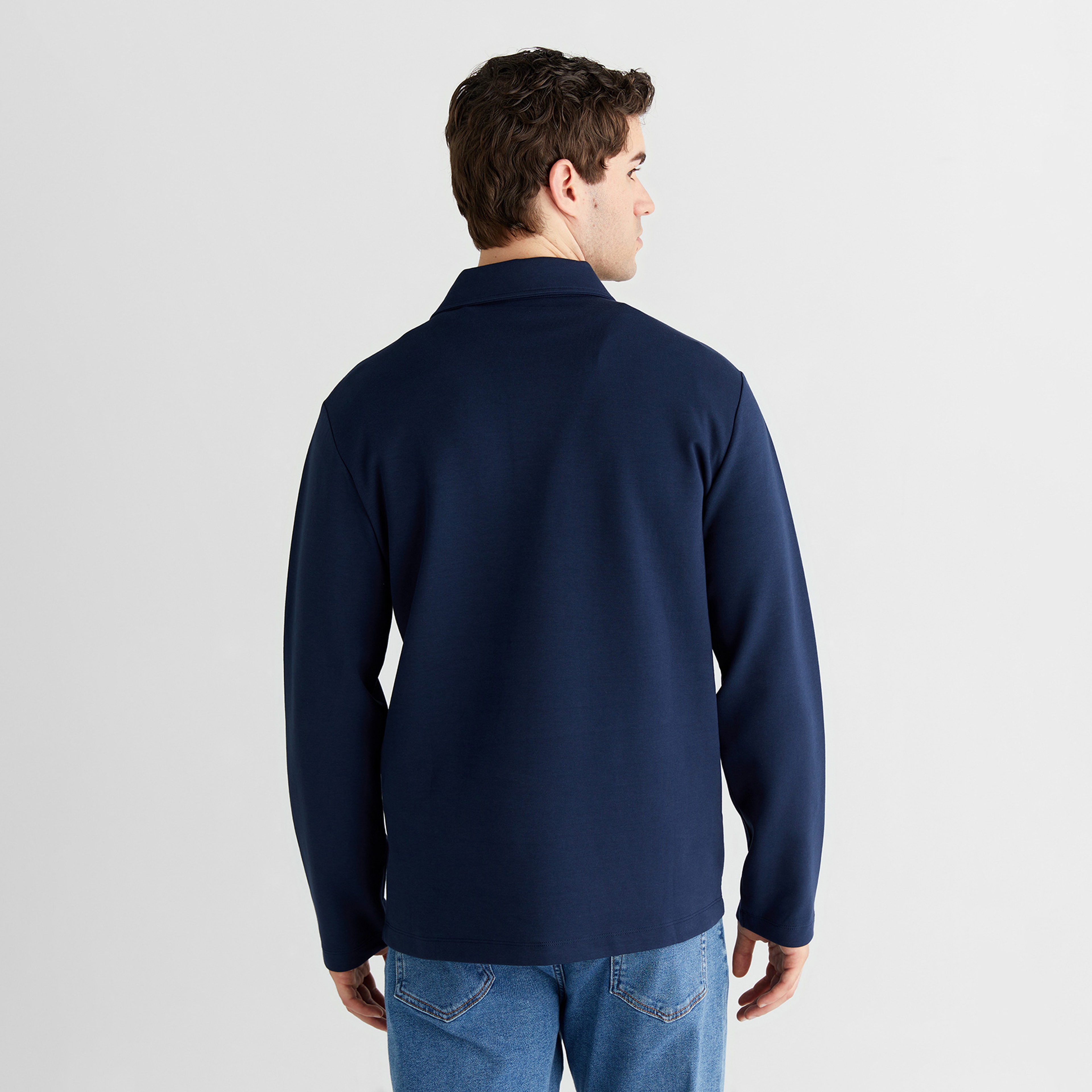 GANT Erkek Lacivert Regular Fit Polo Yaka Polo