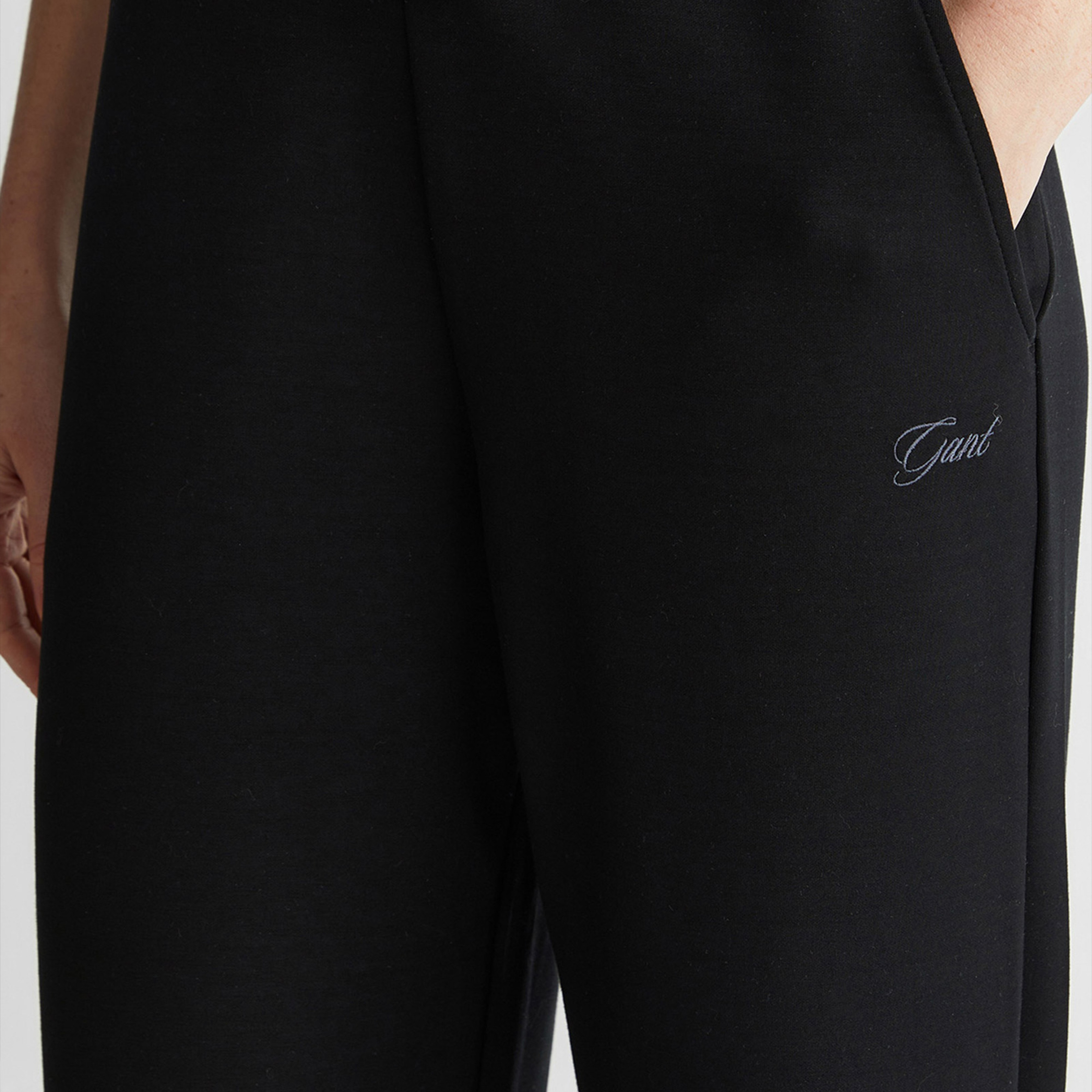 GANT Kadın Siyah Standart Fit  Eşofman Altı