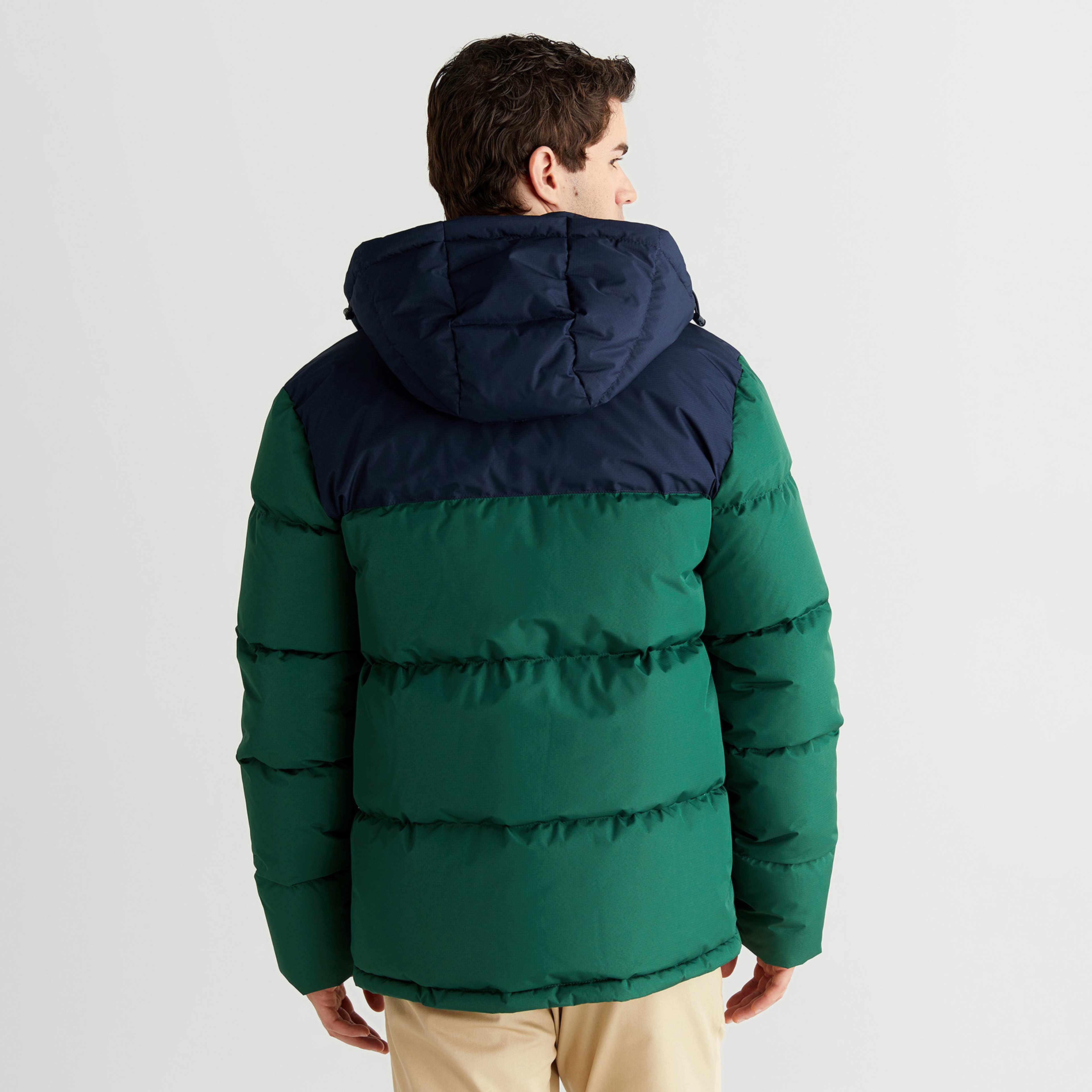 GANT Erkek Lacivert Regular Fit Fermuarlı Mont