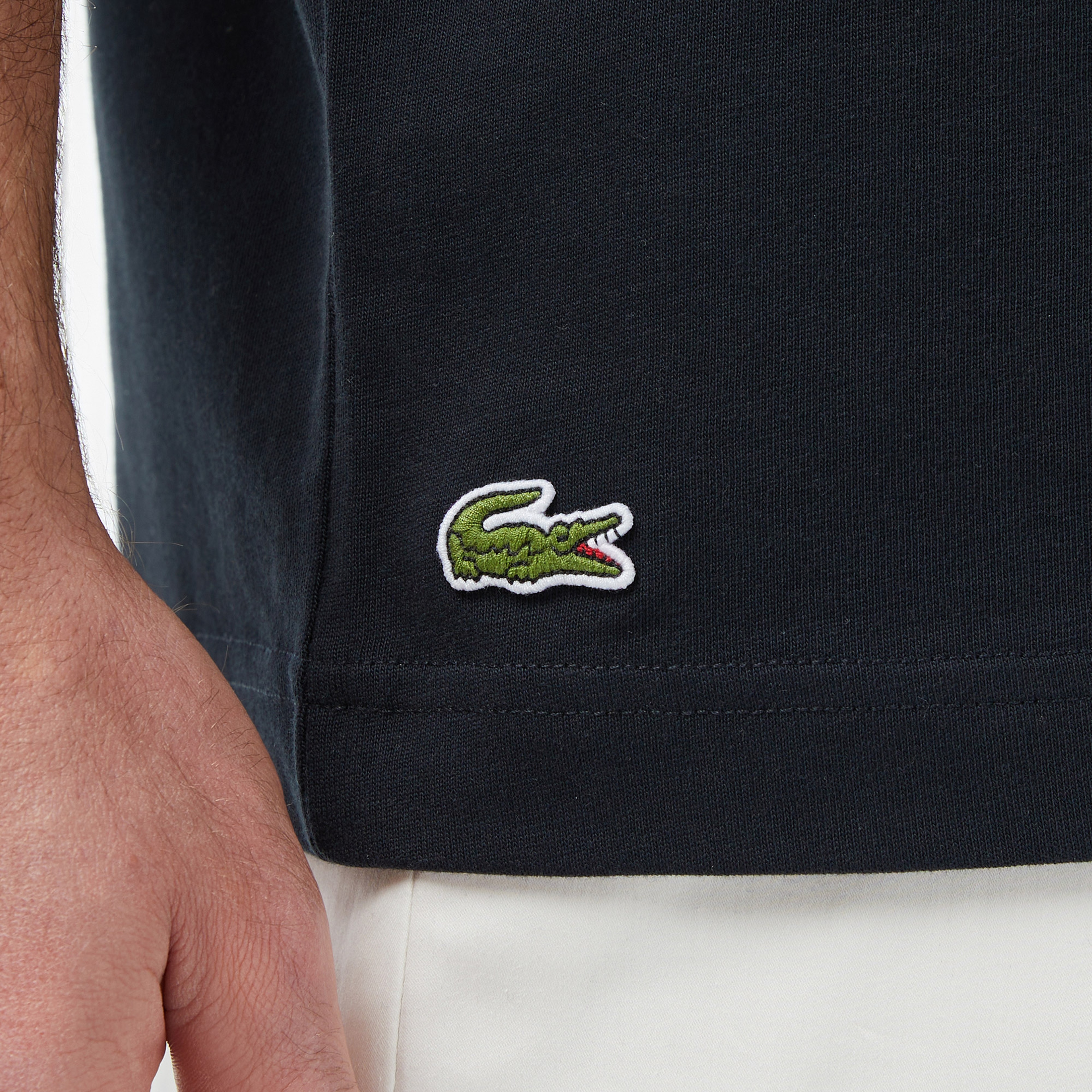 Erkek Loose Fit Bisiklet Yaka Siyah T-Shirt