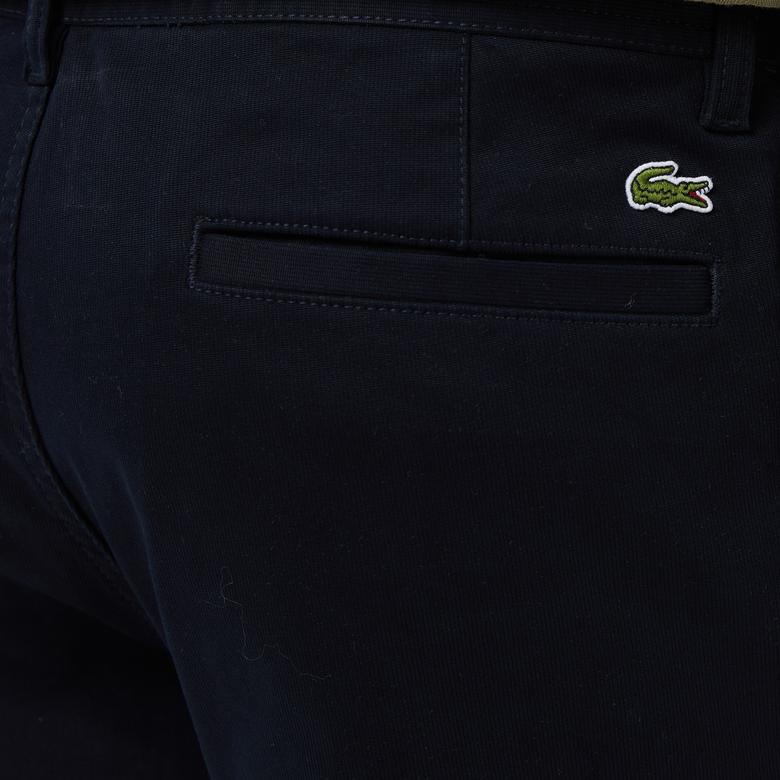 Erkek Regular Fit Chino Koyu Mavi Pantolon