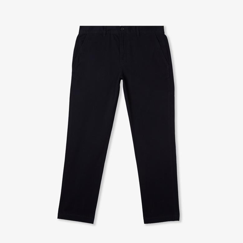 Erkek Regular Fit Chino Koyu Mavi Pantolon