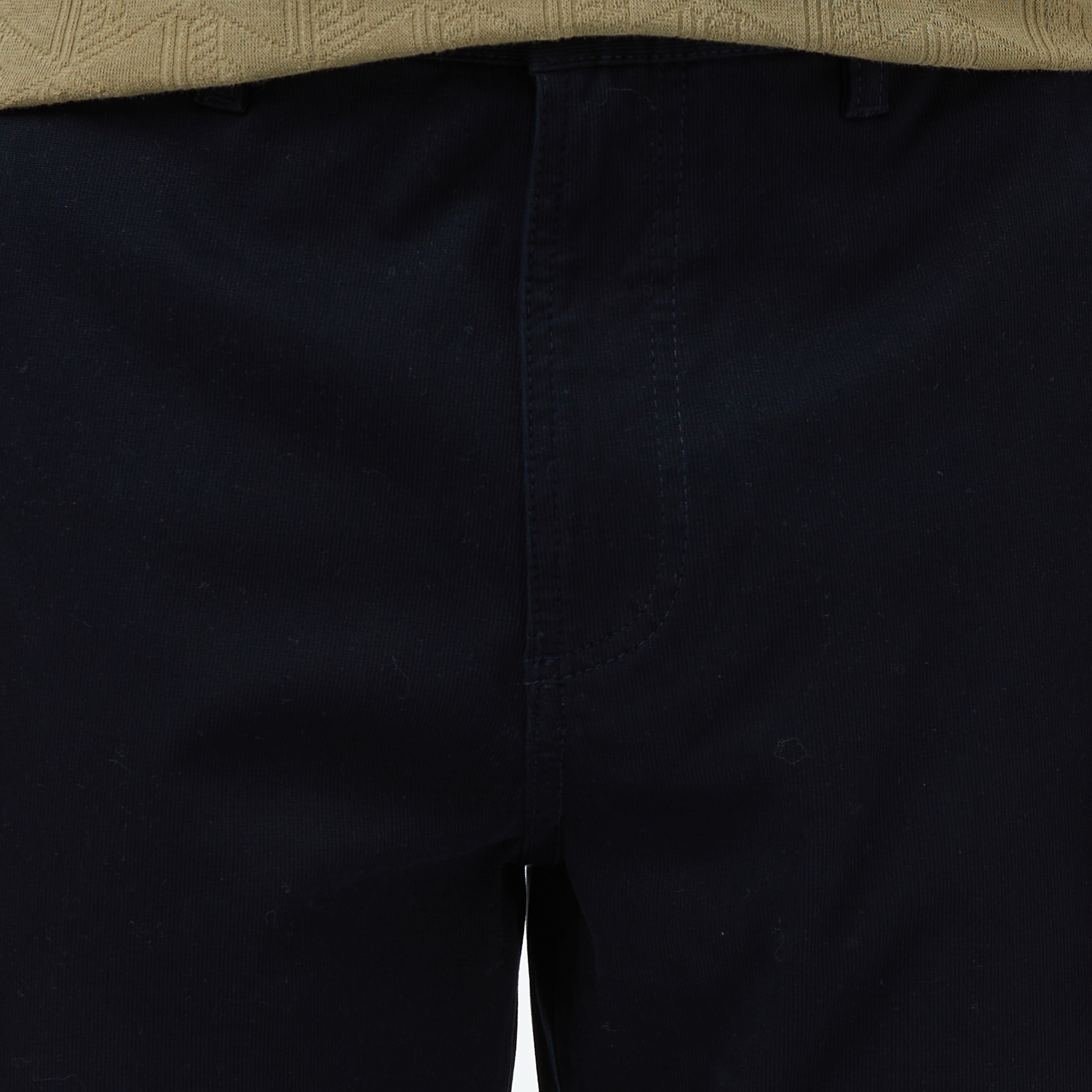 Erkek Regular Fit Chino Koyu Mavi Pantolon