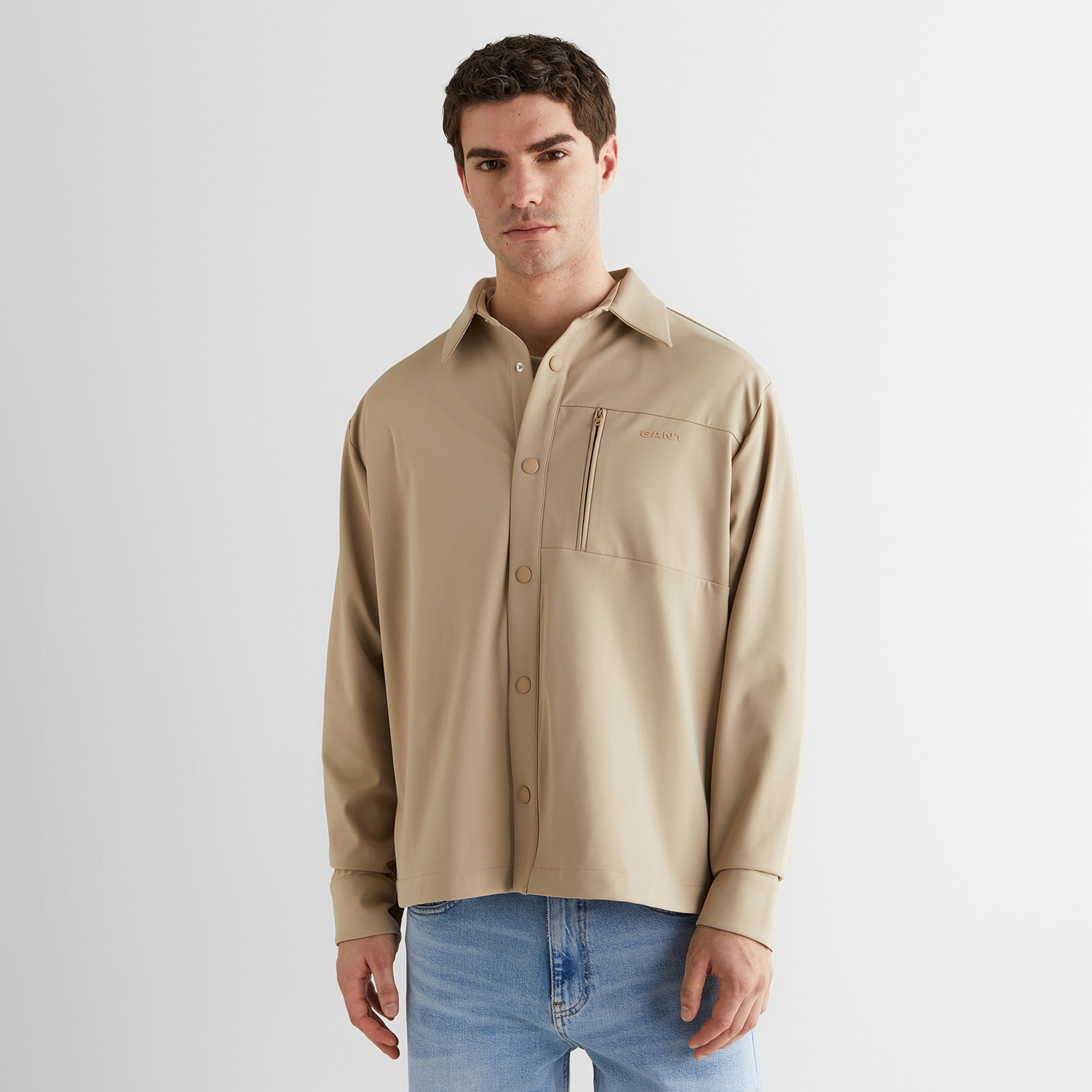 GANT Erkek Bej Gömlek