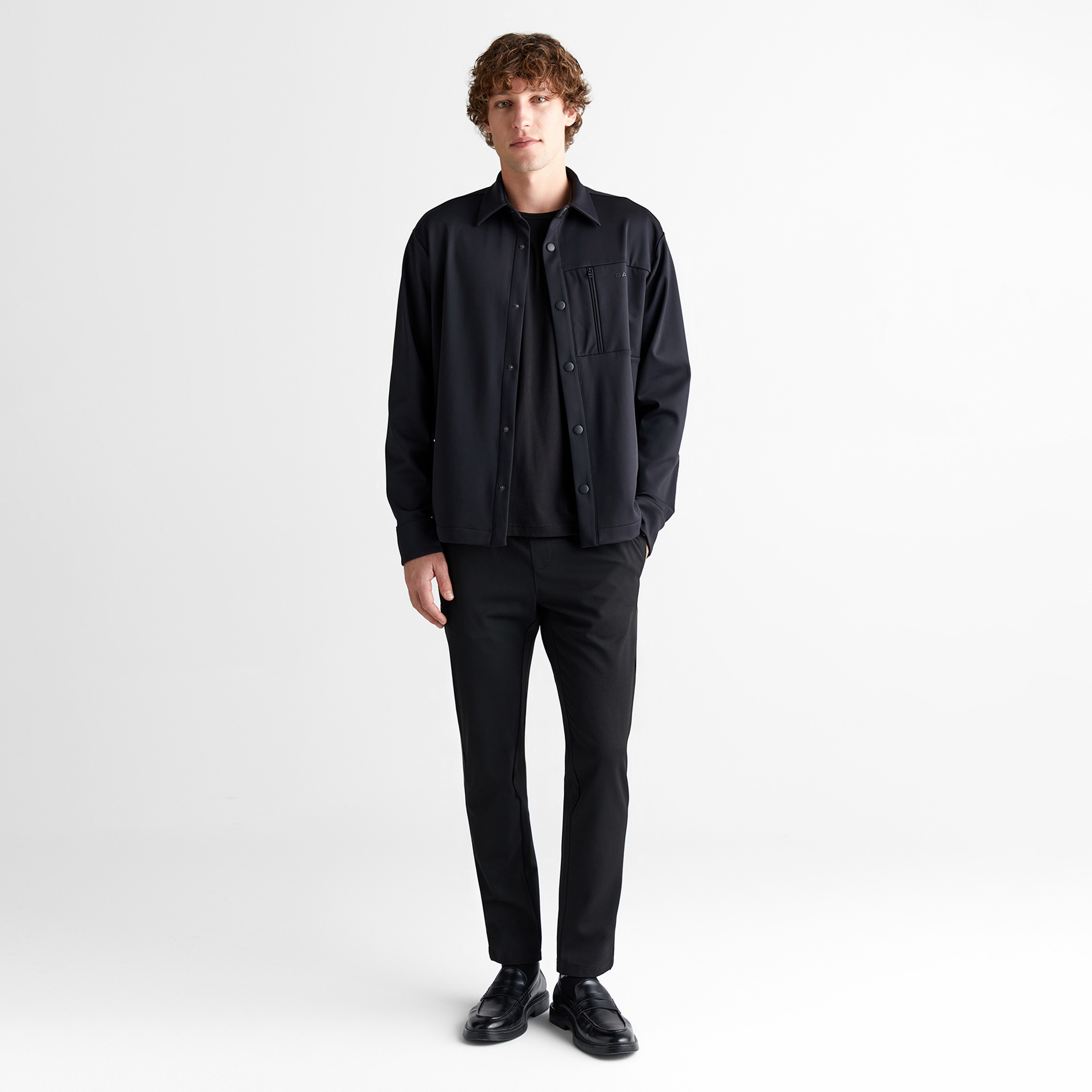 GANT Erkek Siyah Gömlek