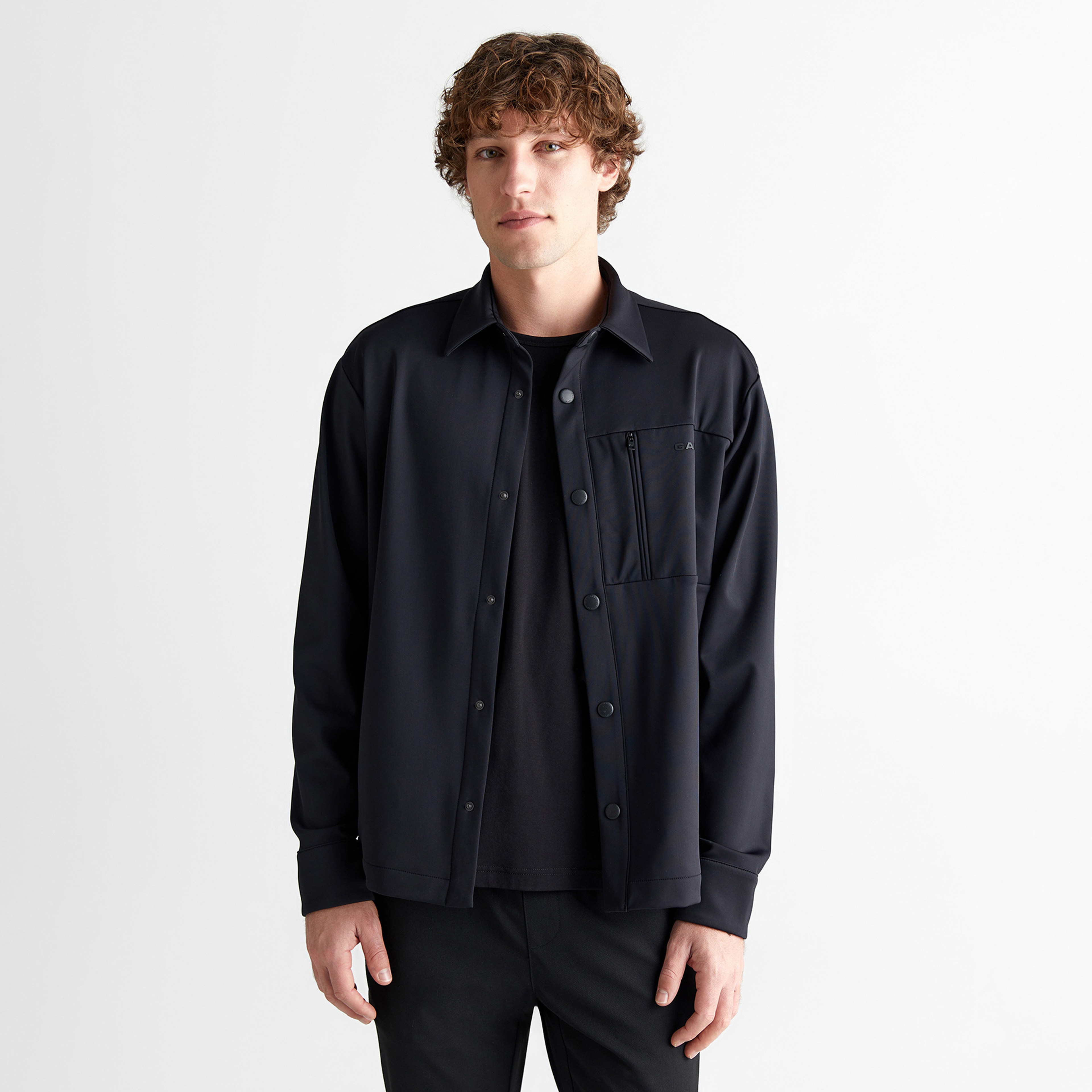 GANT Erkek Siyah Gömlek