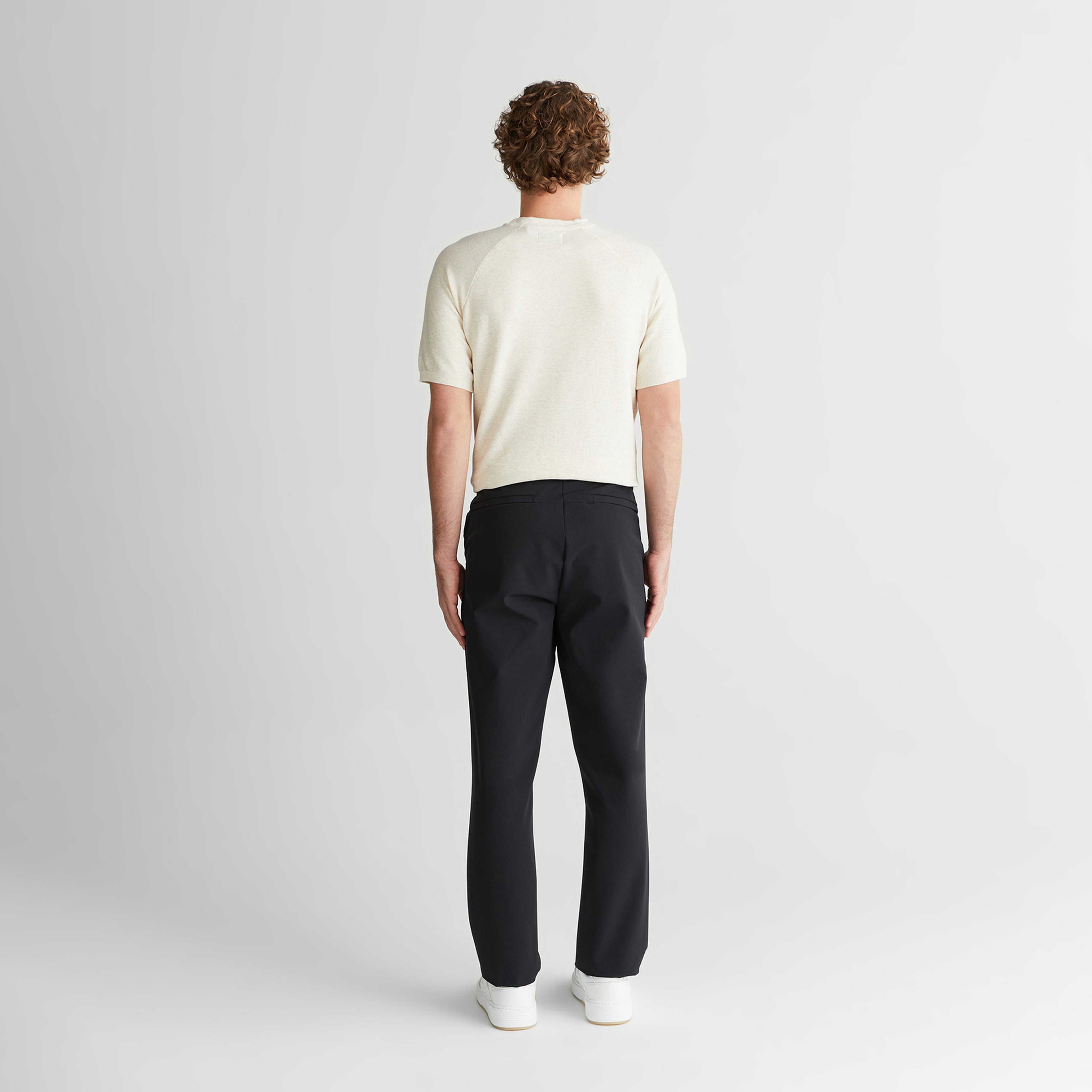 GANT Erkek Siyah Pantolon