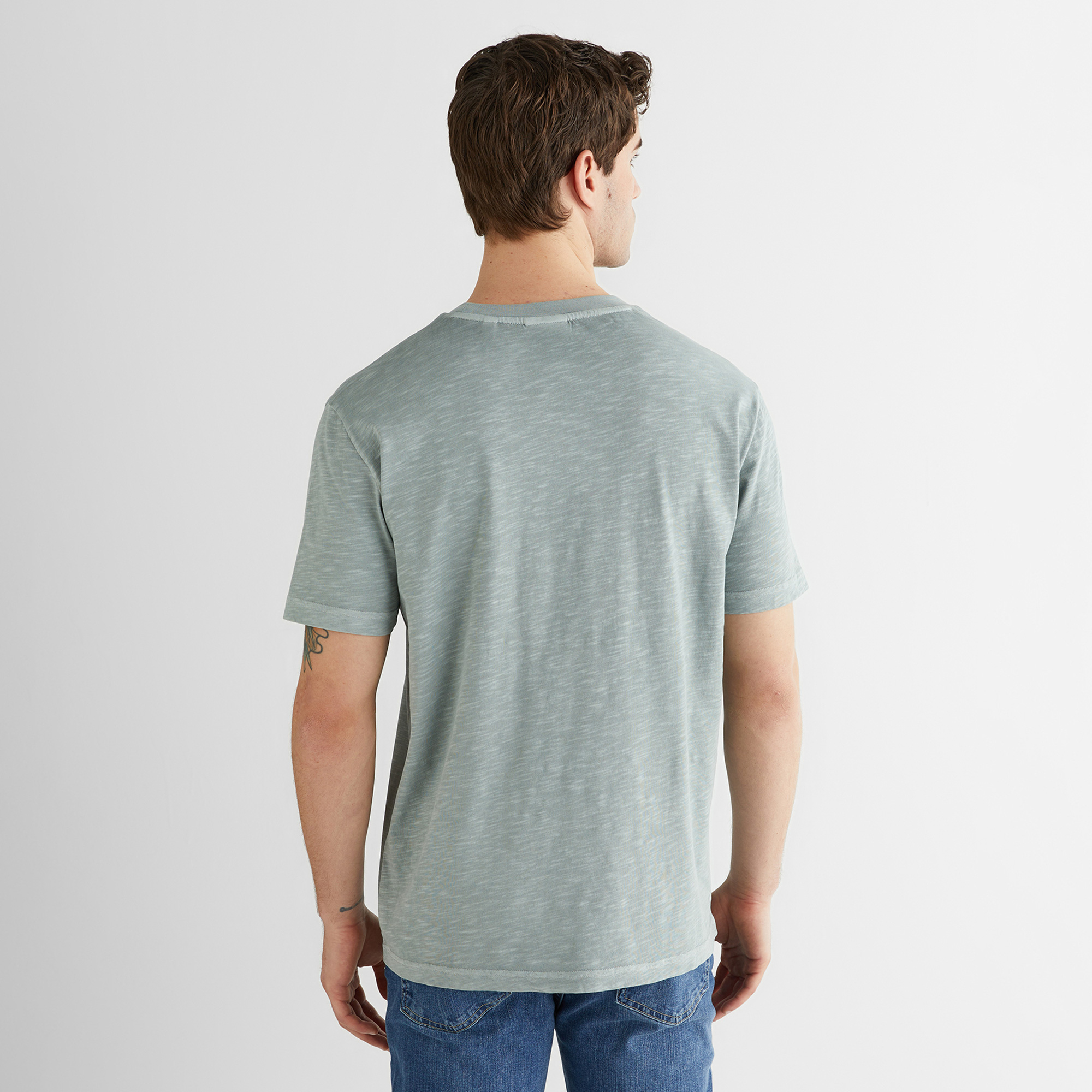 GANT Erkek Yeşil Kısa Kollu T-Shirt