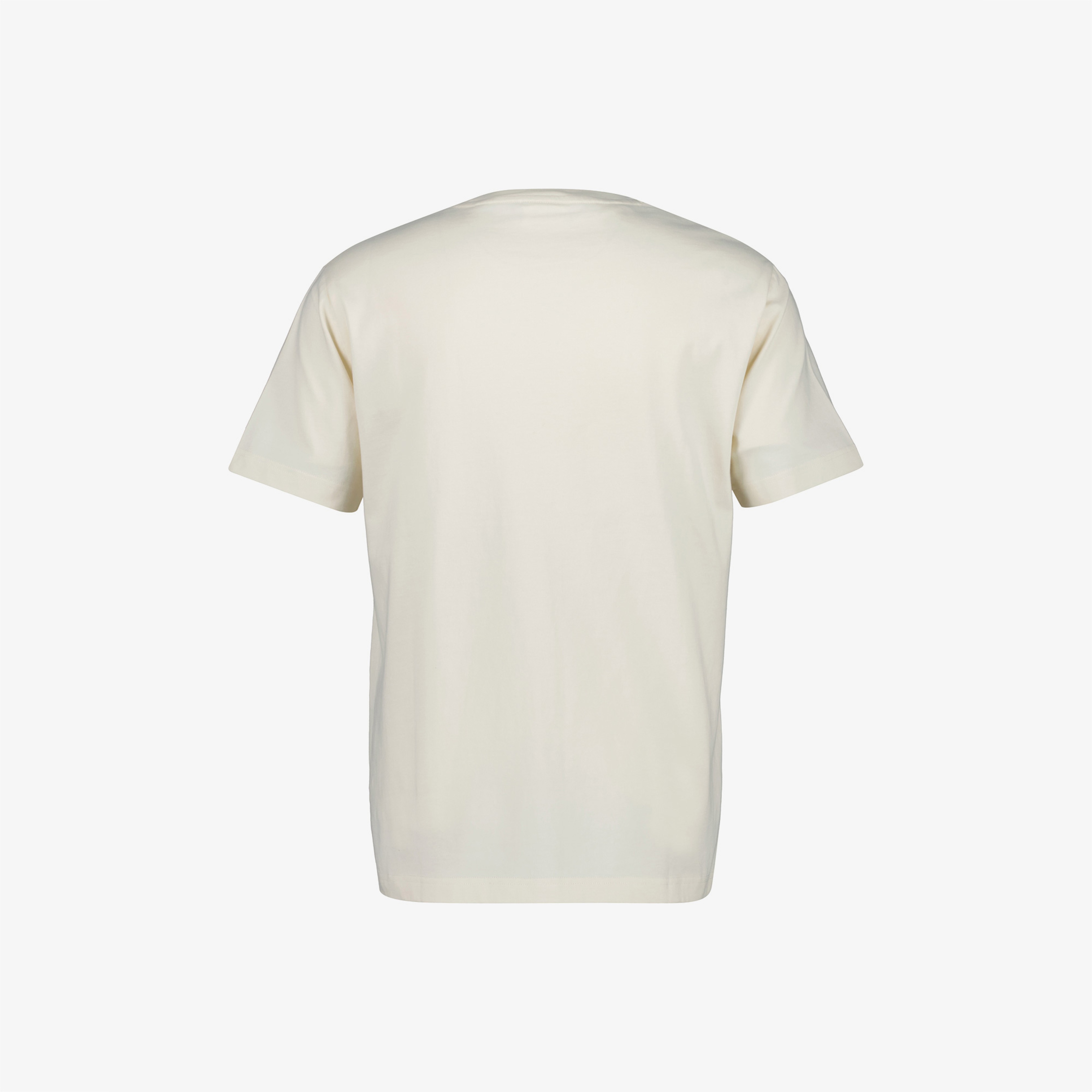 GANT Erkek Krem Bisiklet Yaka Regular Fit T-Shirt