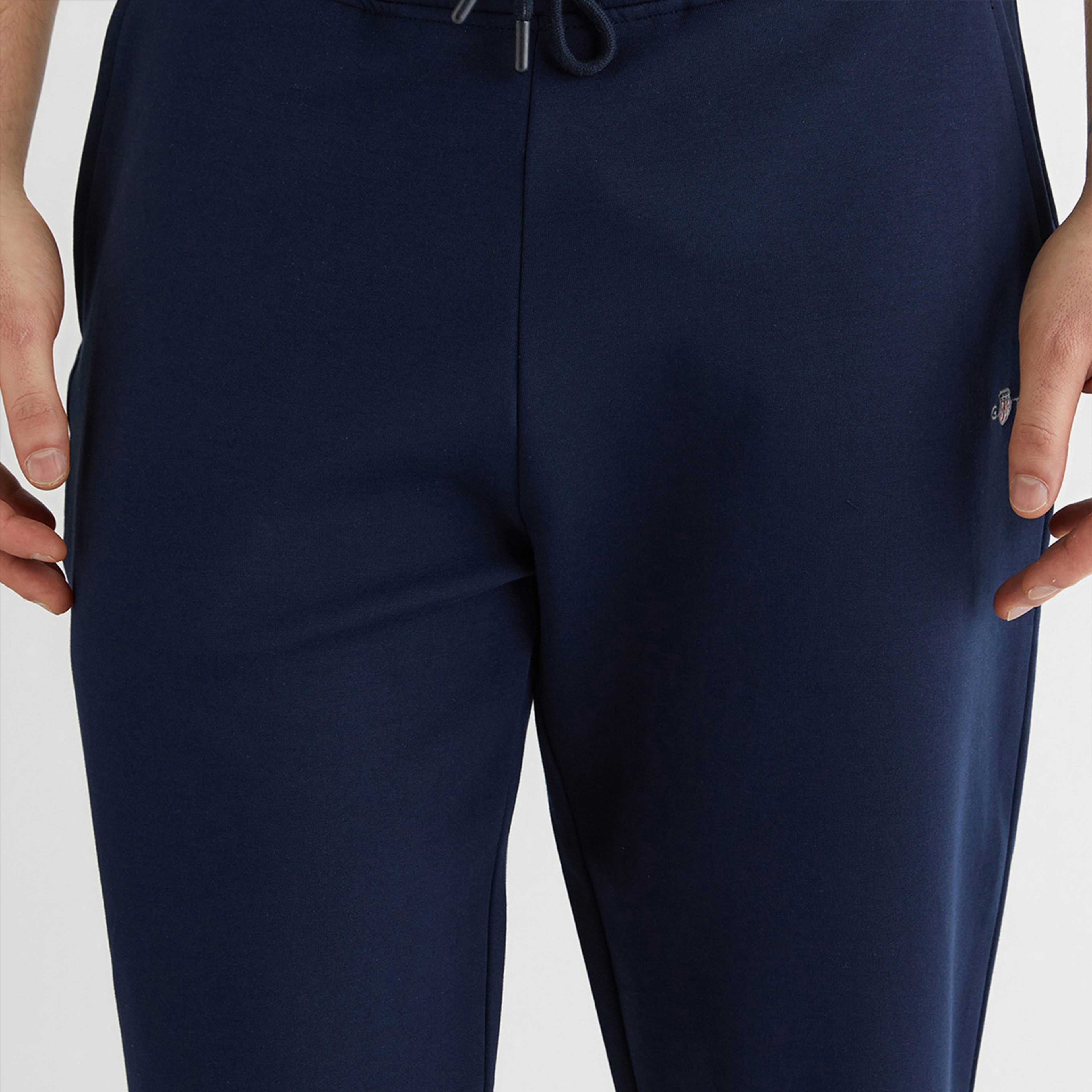 GANT Erkek Lacivert Regular Fit Logolu Eşofman Altı